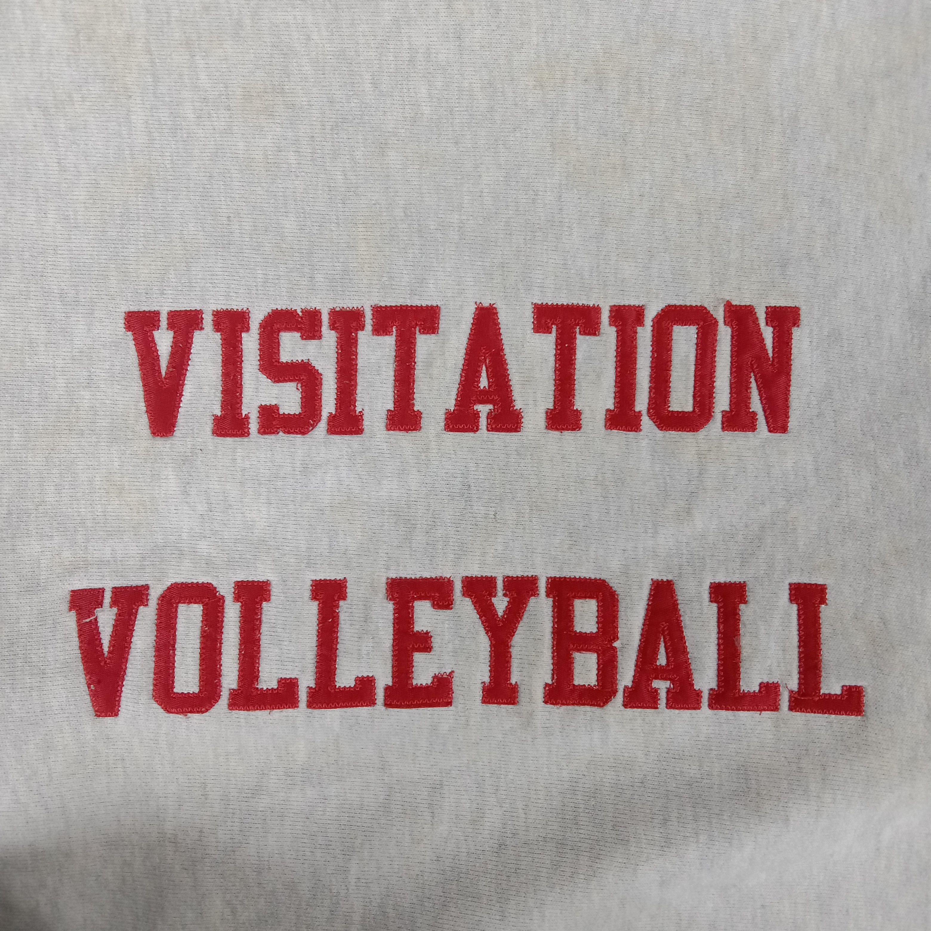 Champion × Vintage Visitation Volleyball American Sport Sweatshirt Size US L / EU 52-54 / 3 - 2 Thumbnail