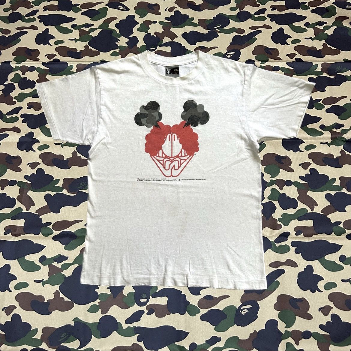 Bape Bapesta Pro Wrestling Zepp Tour Tee Size US M / EU 48-50 / 2 - 1 Thumbnail
