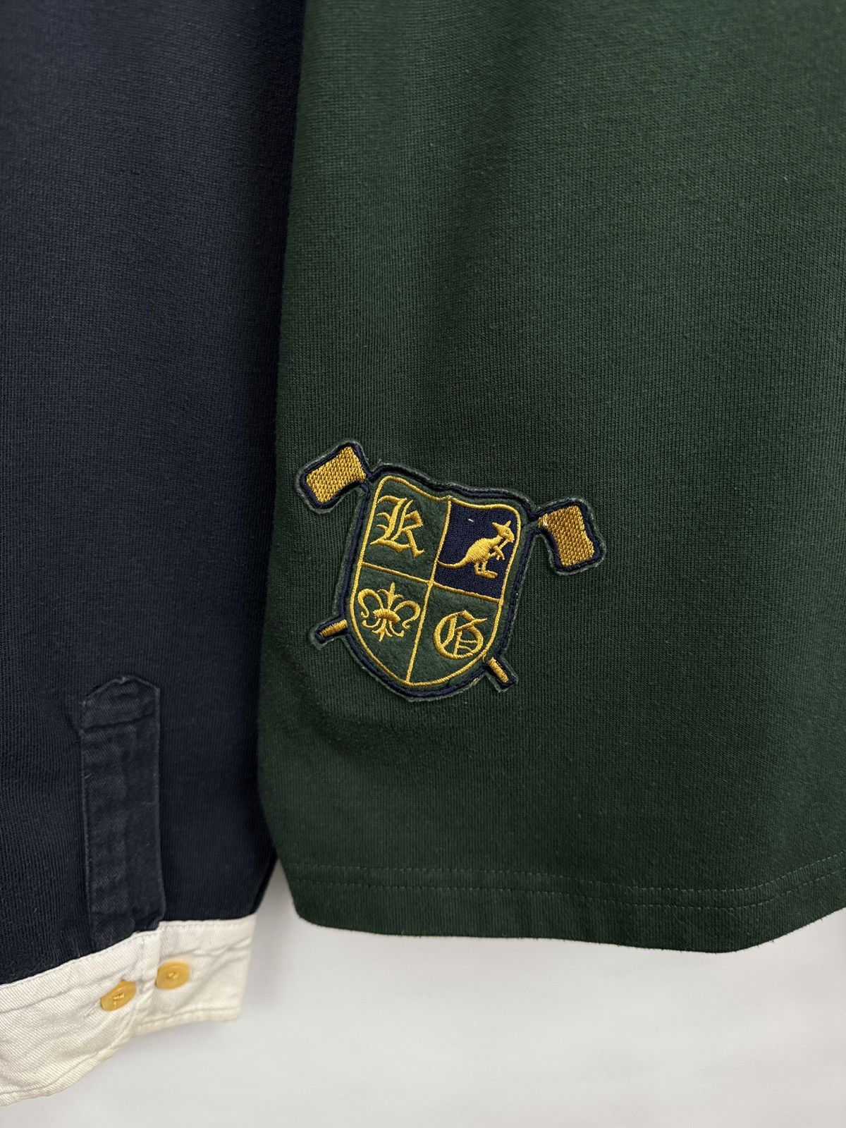 Kangol 🏉🇬🇧 Vintage Kangol British Heritage Rugby Long Sleeve Retro Size US XL / EU 56 / 4 - 10 Thumbnail