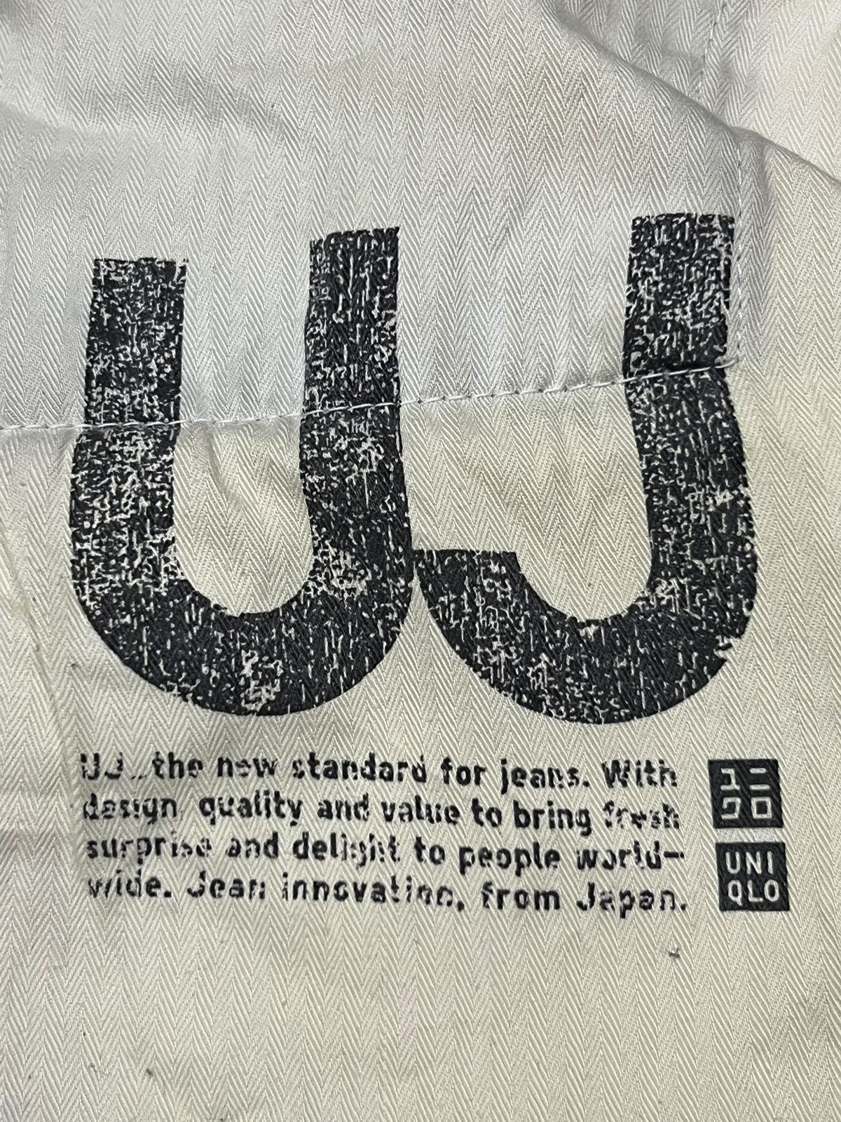 Uniqlo Loose Vintage Uniqlo S002 Japan - Faded Whisker Wash Jeans Size US 36 / EU 52 - 11 Thumbnail