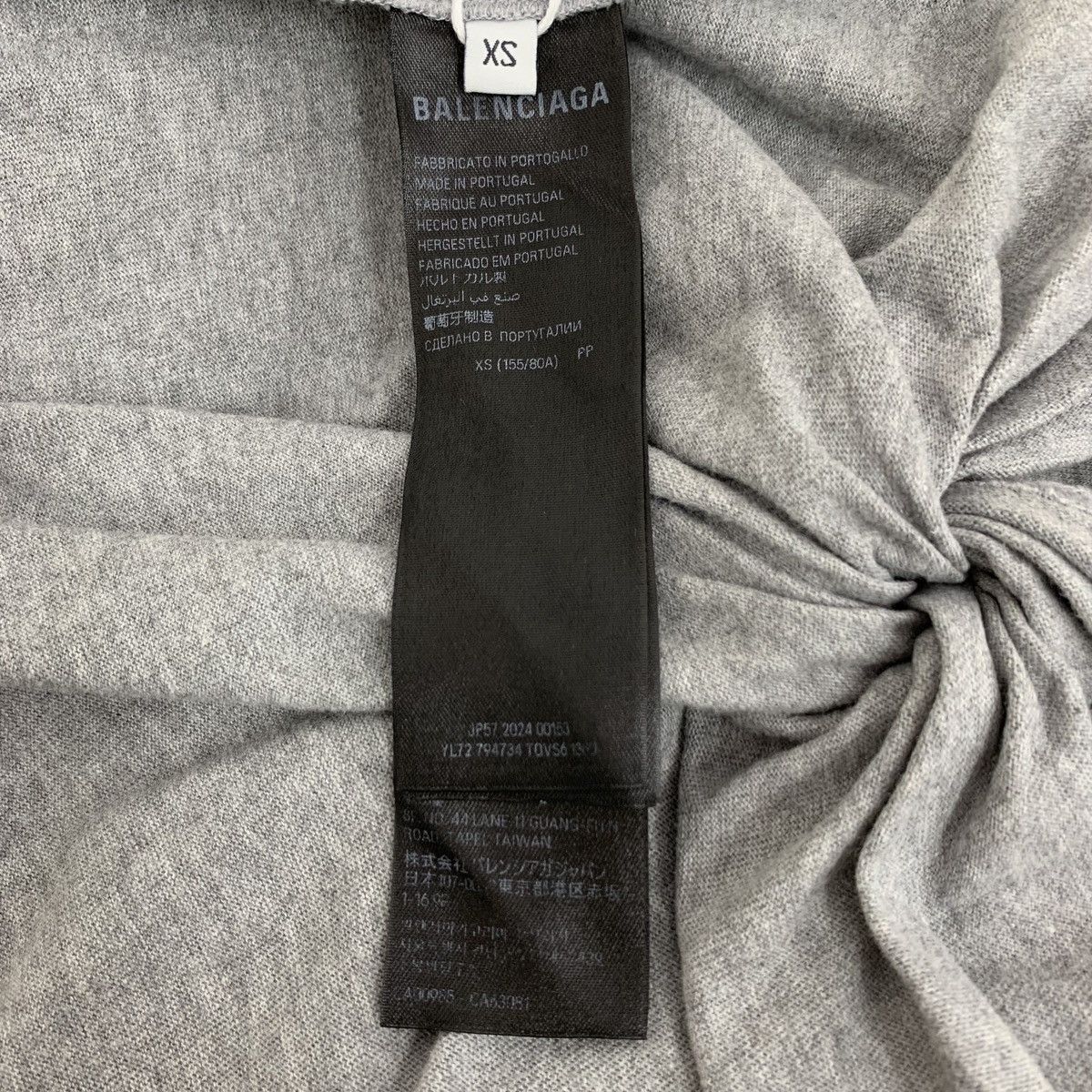 Balenciaga Balenciaga Limited Series Mock Short Sleeve T-shirt K26WX Size XS / US 0-2 / IT 36-38 - 6 Thumbnail
