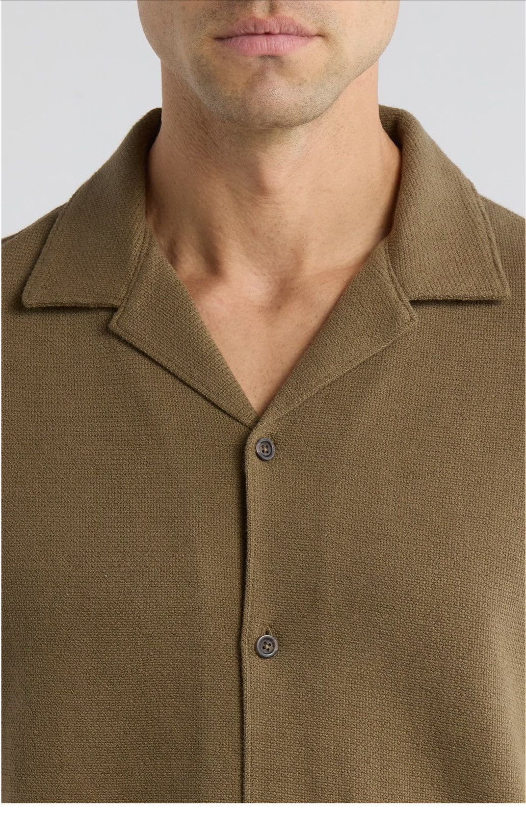Vince Vince Boucle camp shirt selling now retail $198 Size US M / EU 48-50 / 2 - 2 Thumbnail