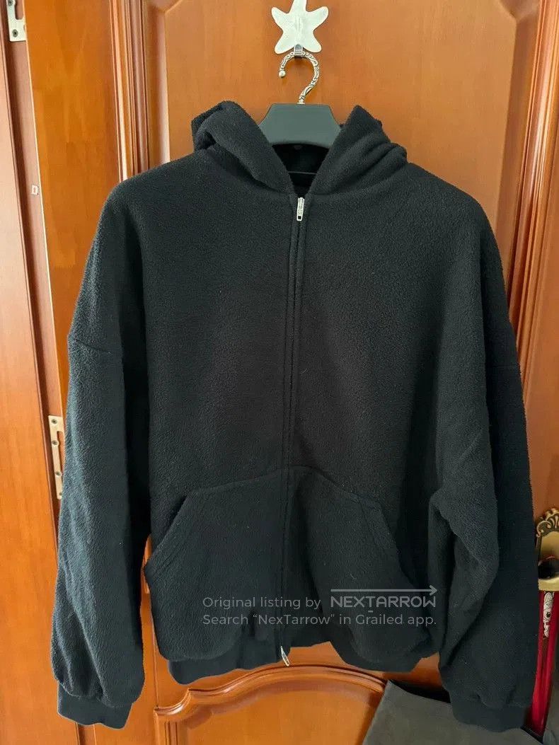 Balenciaga Teddy Paris Night Zip-Up Jacket.
