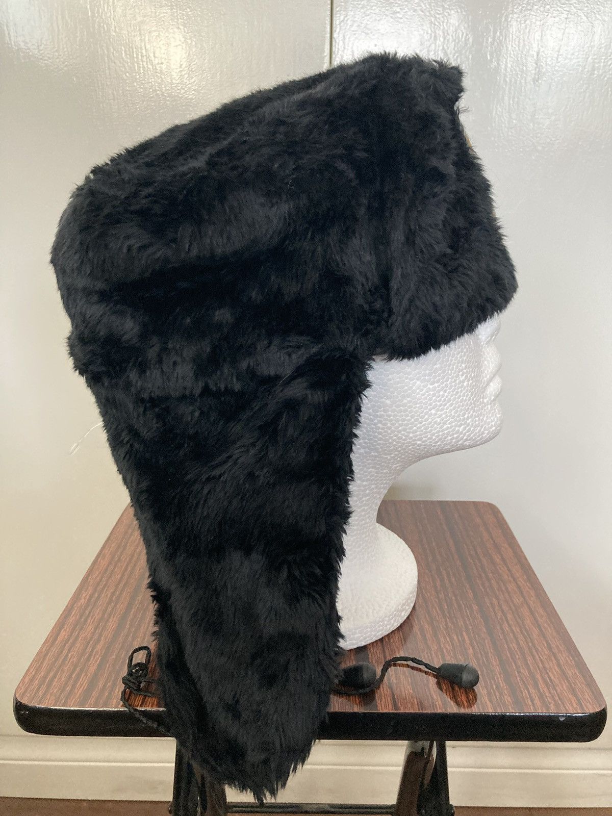 Vintage MEXICO NATIONAL FOOTBALL FUTBOL SOCCER TEAM USHANKA TRAPPER Size ONE SIZE - 6 Thumbnail
