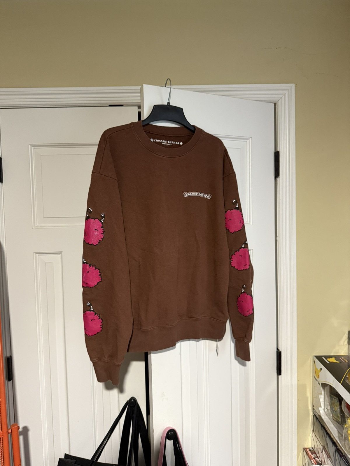 Chrome Hearts Chrome Hearts Brown Matty Boy “Structure” Crewneck Size US L / EU 52-54 / 3 - 1 Thumbnail