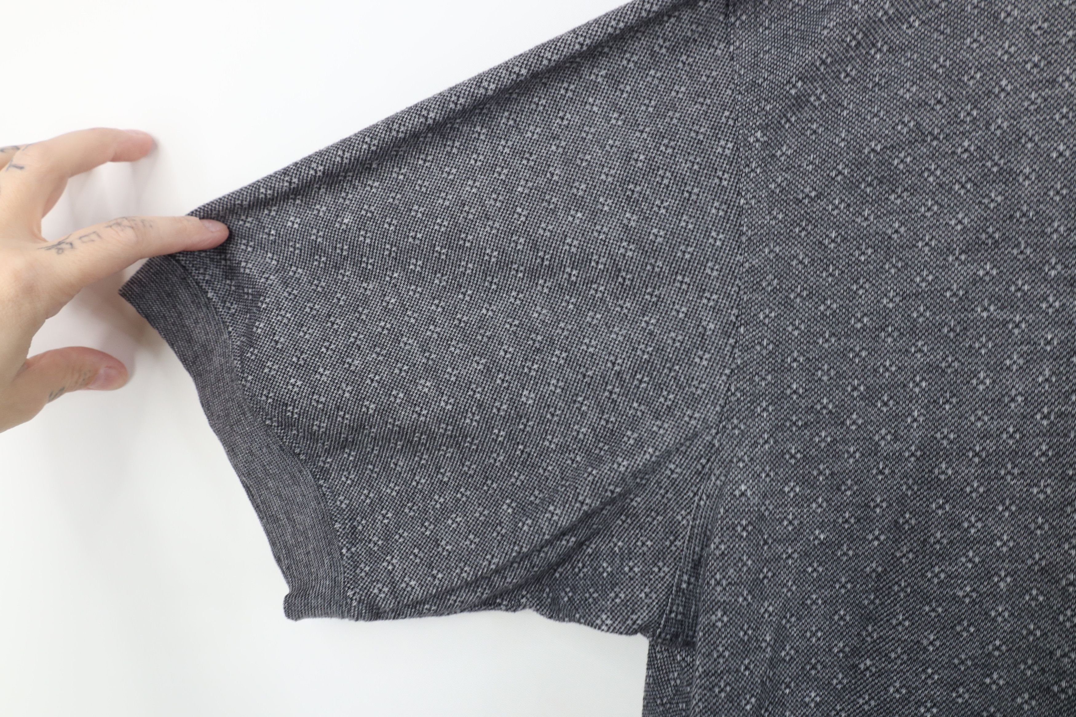 Vintage Vintage 90s Streetwear Geometric Knit Pullover Polo Shirt Size US L / EU 52-54 / 3 - 5 Thumbnail