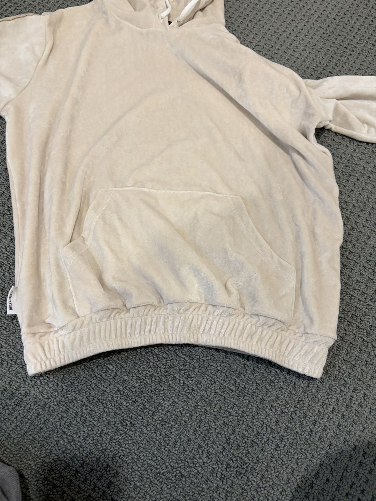 Takeshy Kurosawa New velour hoodie made in Italy oversized M Size US M / EU 48-50 / 2 - 2 Thumbnail