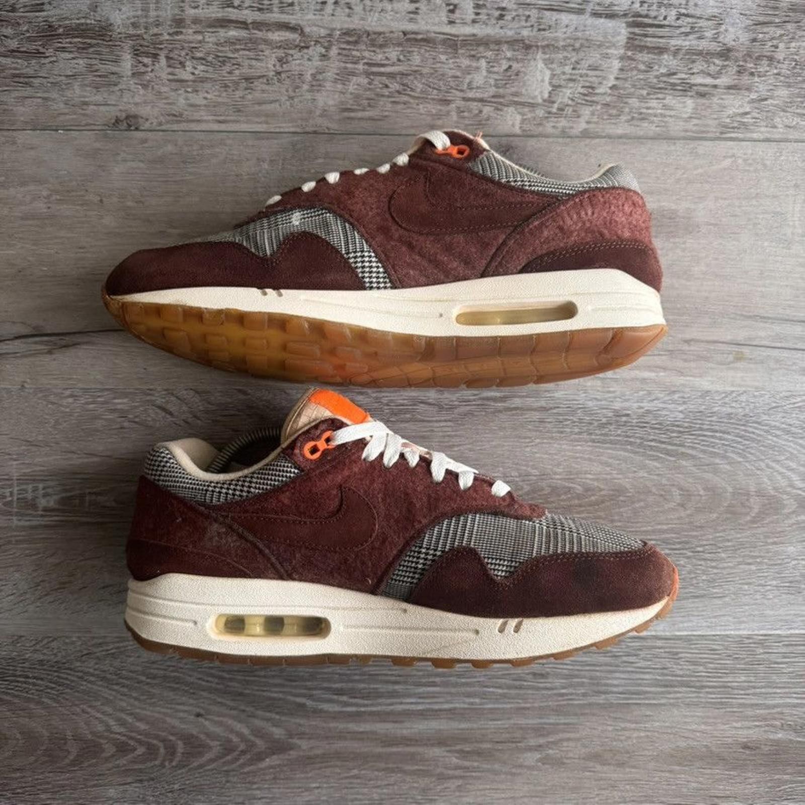 Nike NIKE • Air Max 1 "Houndstooth Bronze Eclipse" (10M) Size US 10 / EU 43 - 3 Thumbnail