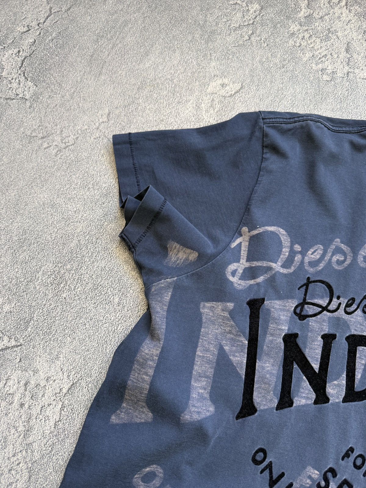 Diesel Vintage Diesel Big Logo Tee T-Shirl Size US XL / EU 56 / 4 - 6 Thumbnail