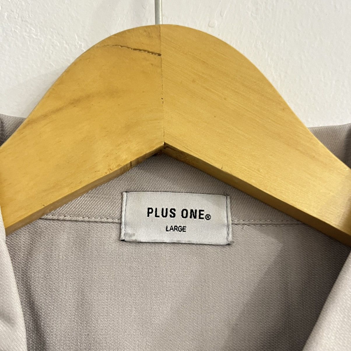 Issey Miyake Plus One - Basic Minimalist Button Up Shirt - Japanese Brand Size US L / EU 52-54 / 3 - 4 Thumbnail