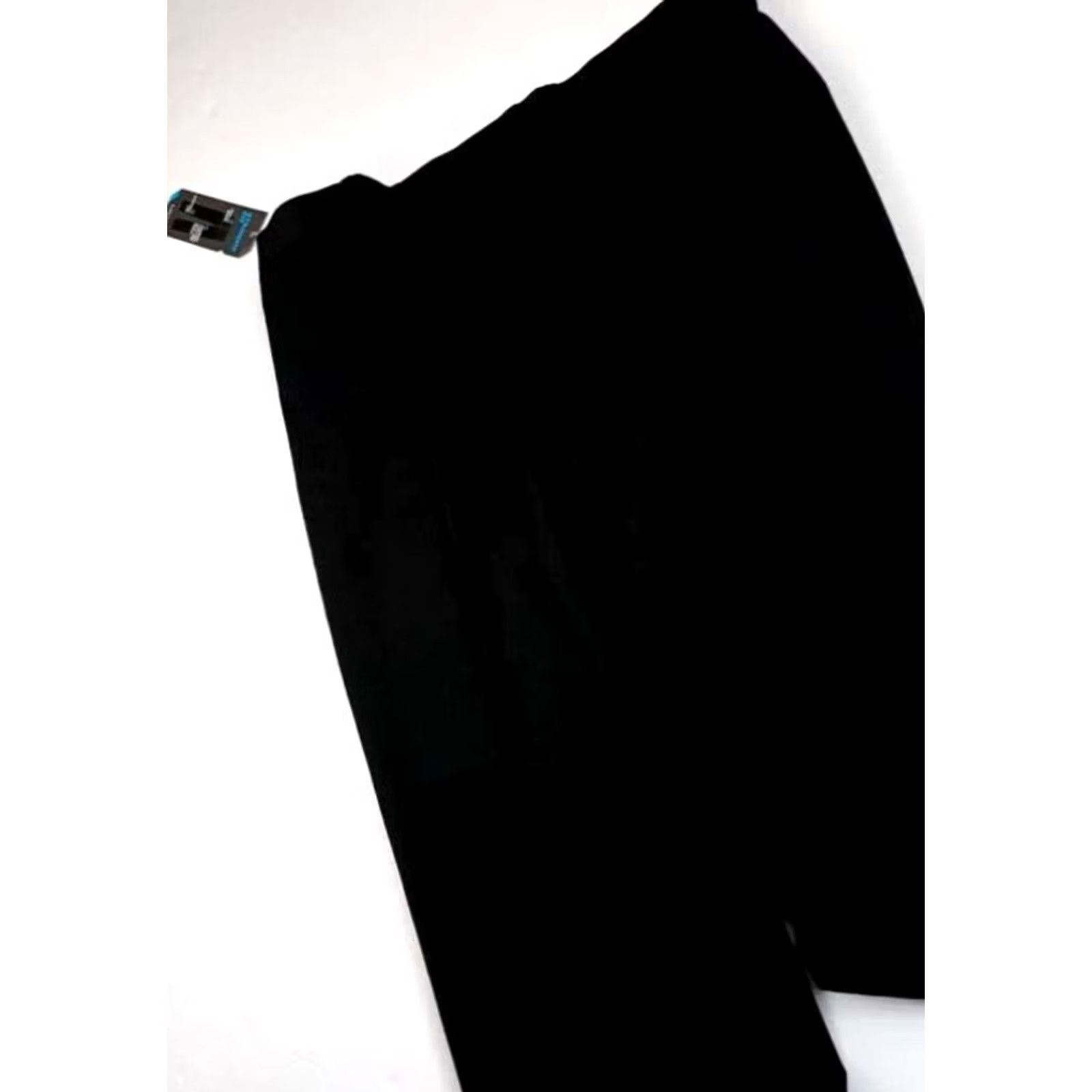 Vintage Crosshatch Pants Mens M Black Savane Stretch Strait Fit Flat Front Size US 31 - 7 Thumbnail