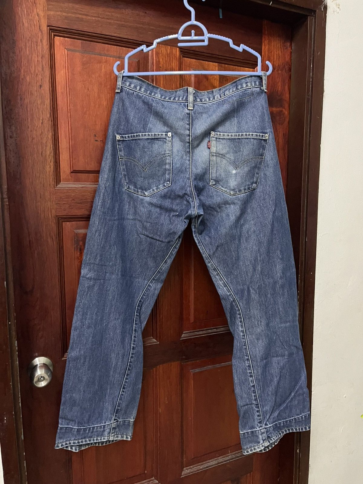 Levi's Vintage Clothing VTG 2000 Levis Engineered Jeans 003 Twisted Leg Archival Y2K Size US 30 / EU 46 - 1 Thumbnail