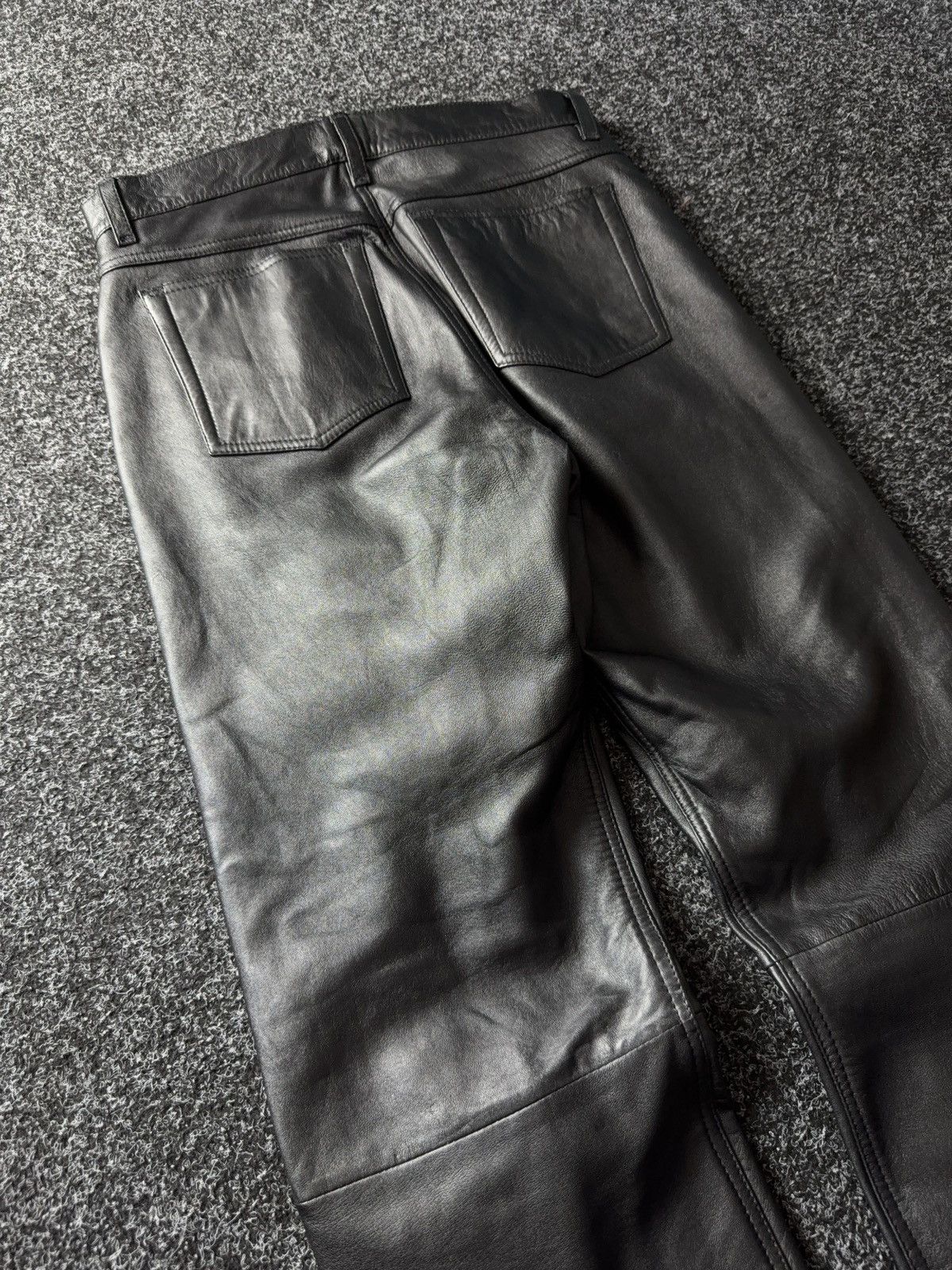 Japanese Brand Vtg Leather pants Japan style racing motor Y2K LGB Style Size US 30 / EU 46 - 18 Thumbnail