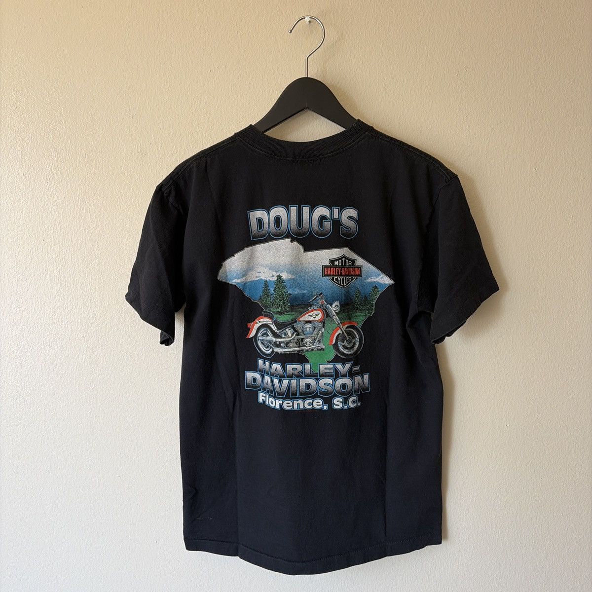 Harley Davidson Vintage 1992 Harley Davidson Tee Size US M / EU 48-50 / 2 - 2 Thumbnail