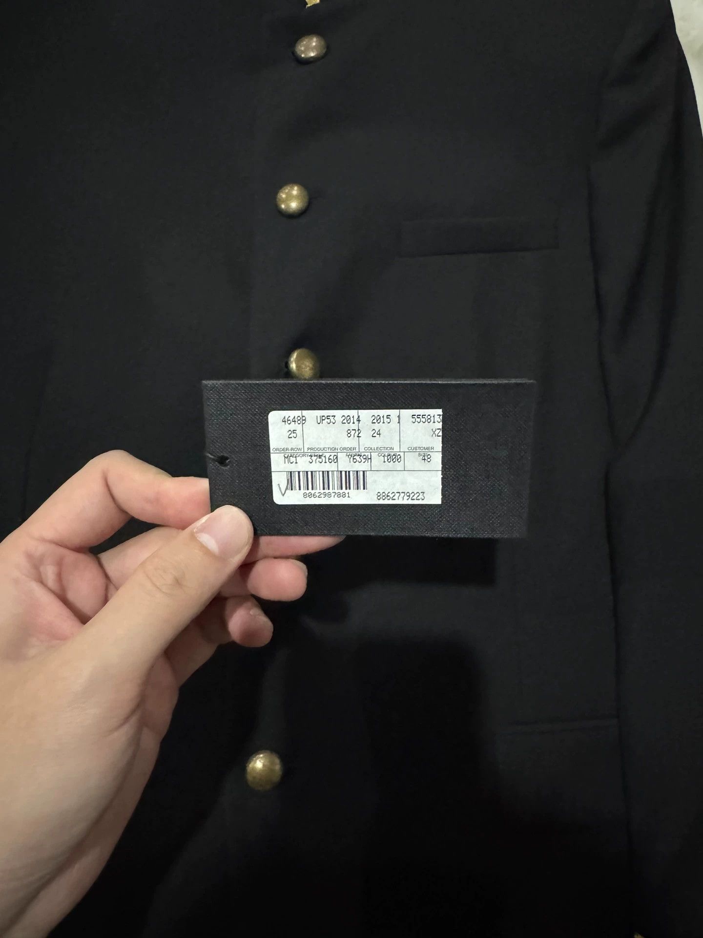 Saint Laurent Paris Saint Laurent SLP brand new 15SS court suit jacket Size US M / EU 48-50 / 2 - 6 Thumbnail