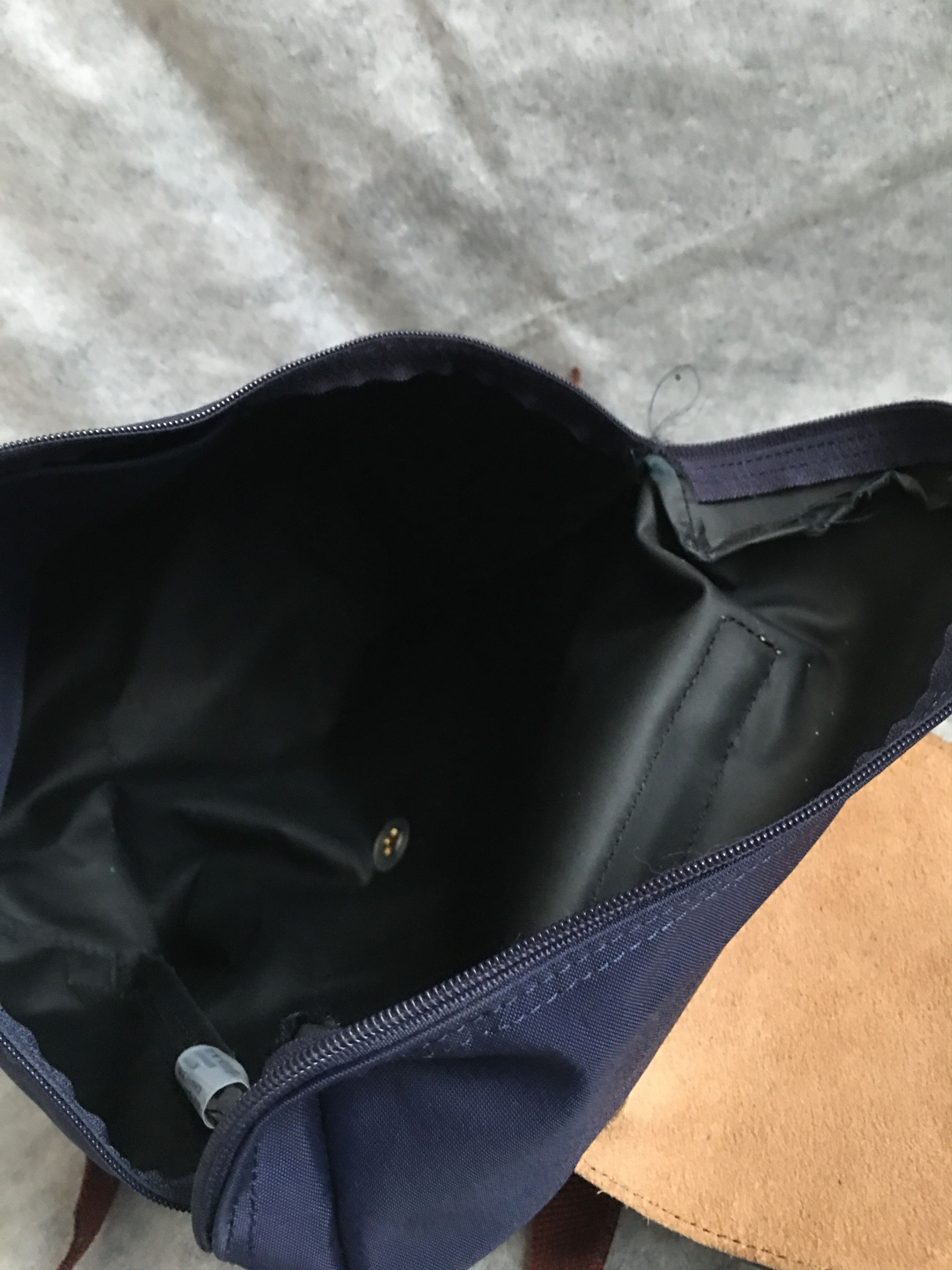 Longchamp Longchamp Le Pliage Blue Nylon Backpack Bag Size ONE SIZE - 11 Thumbnail
