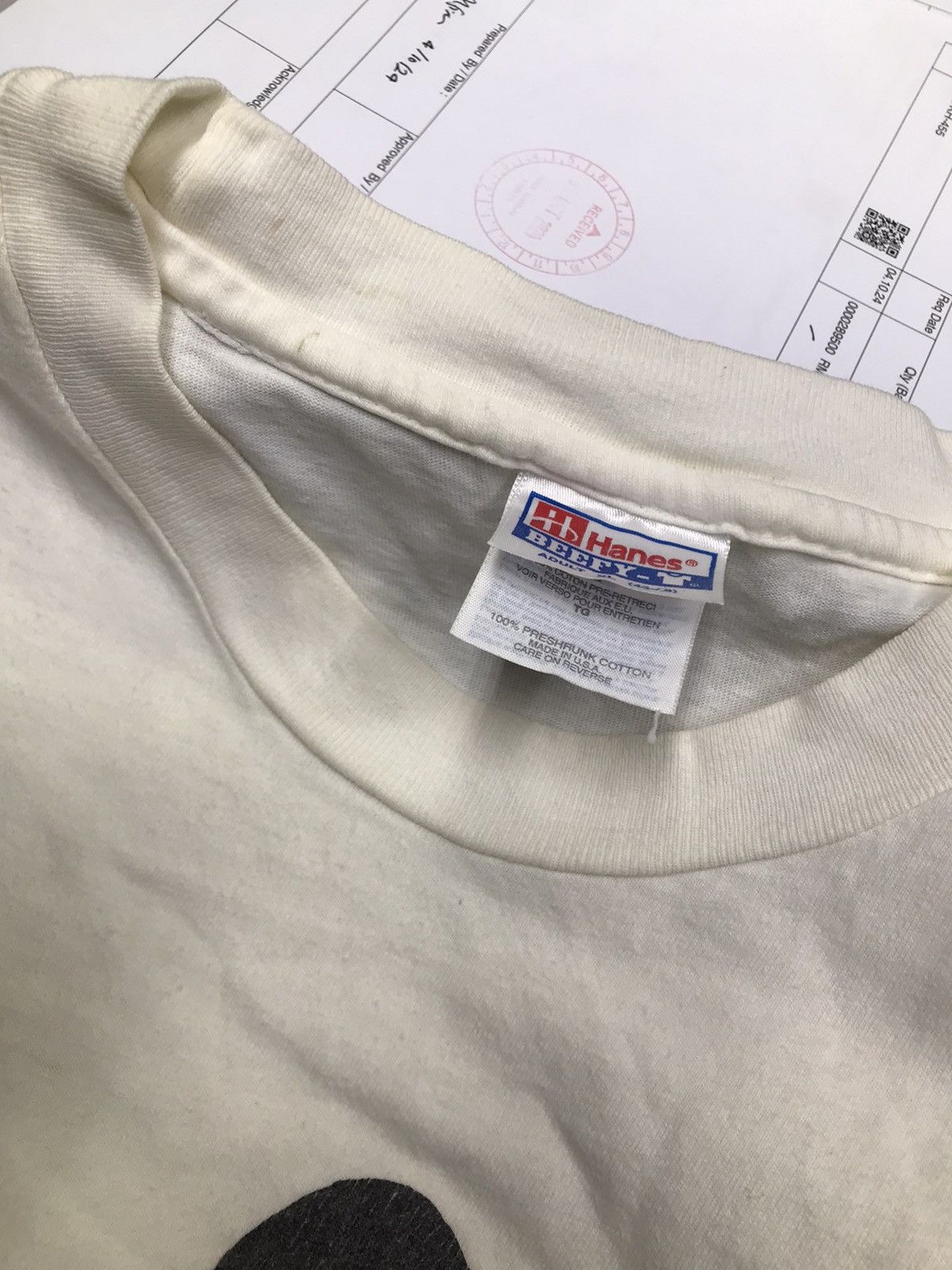 Band Tees × Hanes × Vintage VINTAGE THE BEATLES 90s…©️Al Hirschfeld Drawing reproduced Size US XL / EU 56 / 4 - 4 Thumbnail