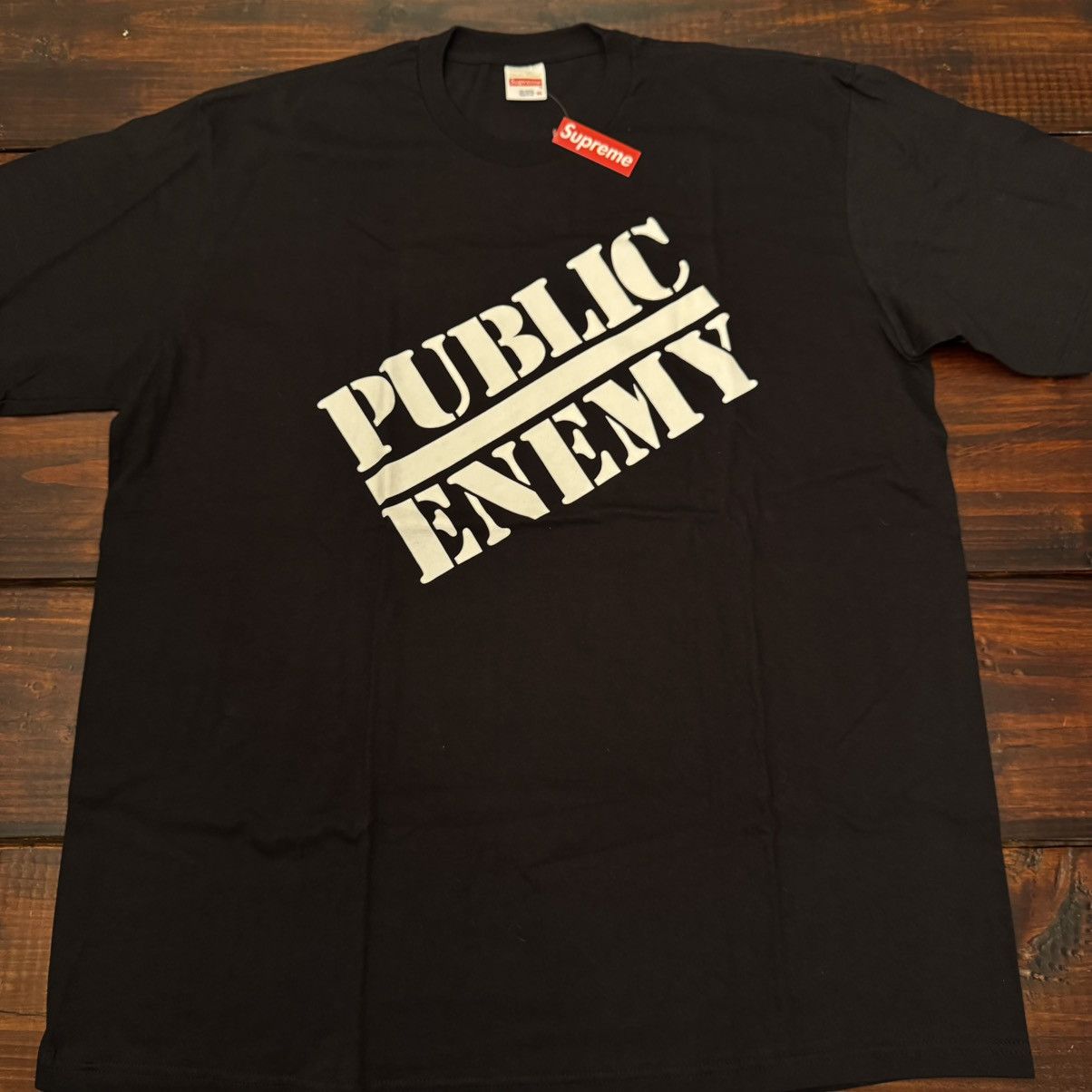 Public Enemy × Supreme × Undercover Supreme UNDERCOVER Public Enemy Blow Your Mind Tee Size US XL / EU 56 / 4 - 2 Thumbnail