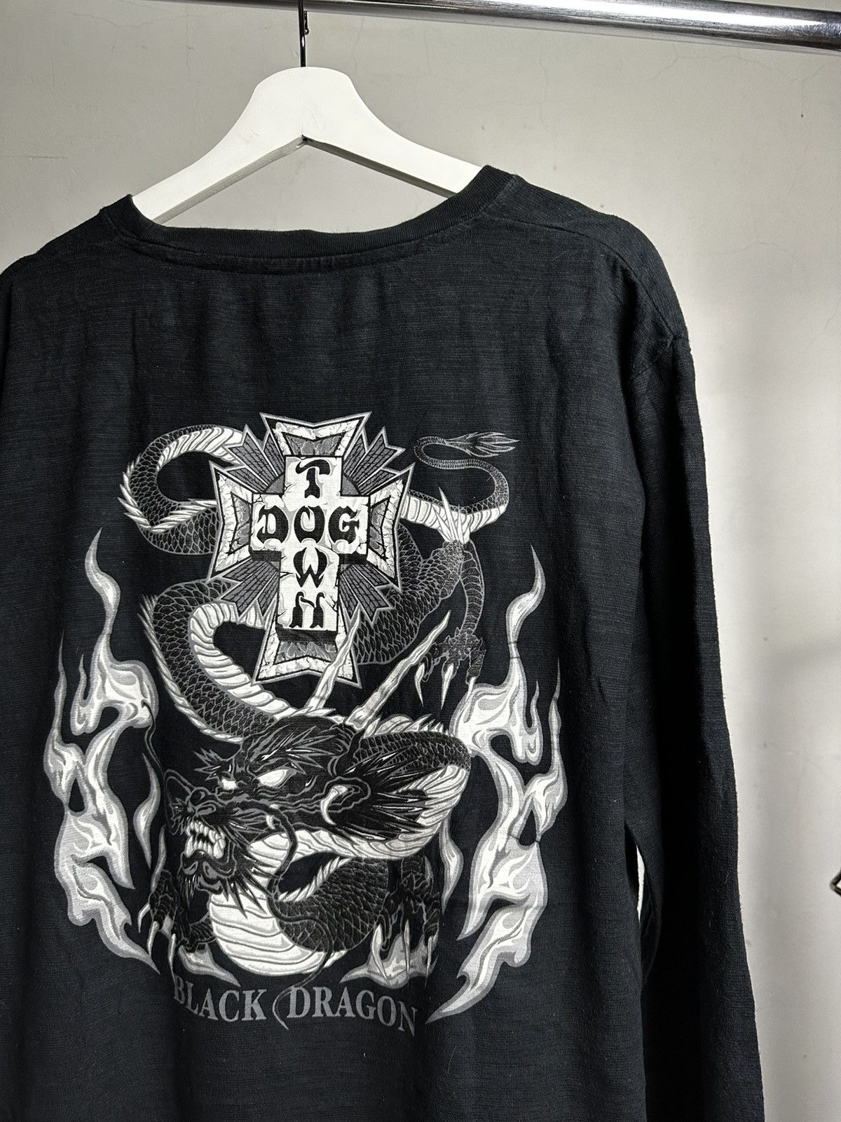 Dogtown Dogtown Black Dragon Y2k Streetwear Longsleeve Tshirt Size US L / EU 52-54 / 3 - 10 Thumbnail