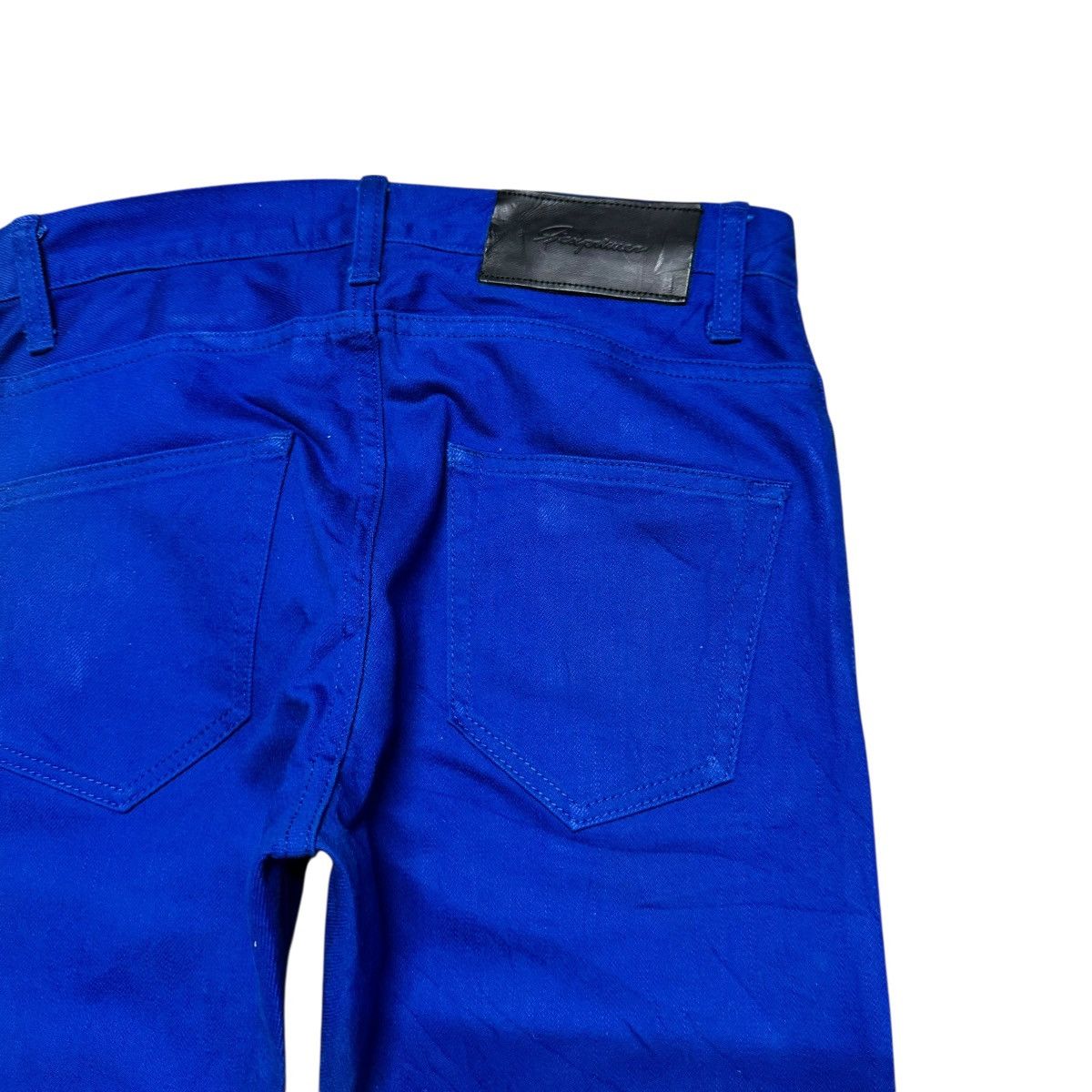 READYMADE S'exprimer Royal Blue Denim Jeans By YUTA READYMADE Size US 29 - 11 Thumbnail