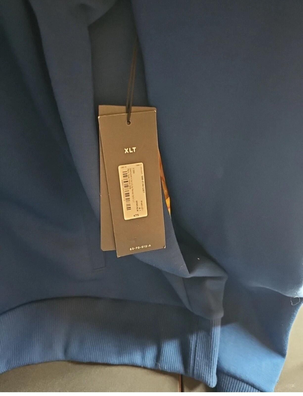O'Neill XL Tall Shaquille O’Neal Men’s Blue Full Zip Stretch Jacket Size US XL / EU 56 / 4 - 2 Thumbnail