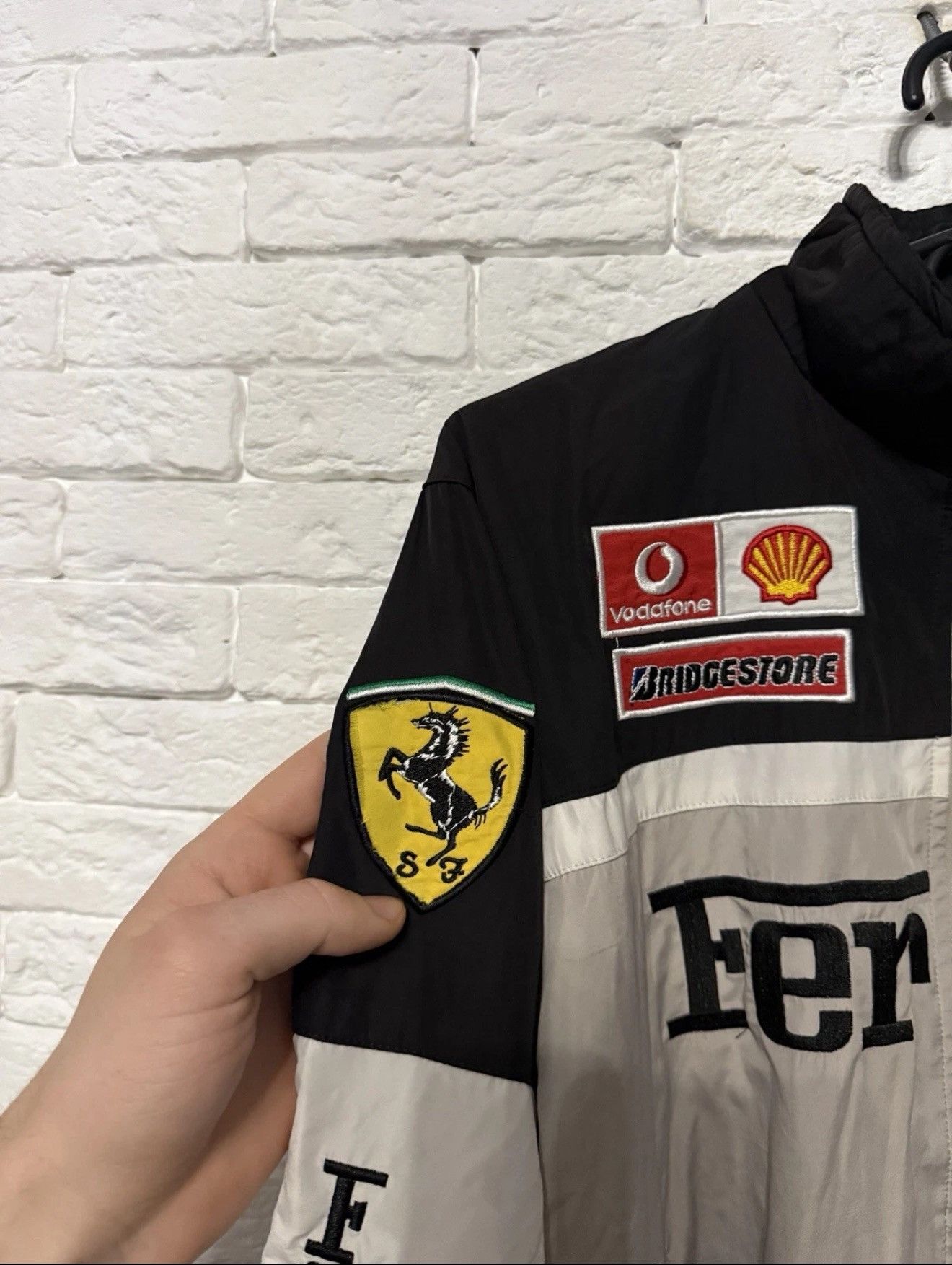 Ferrari Ferrari Racing Bomber Jacket Mallboro Vodafone Bridgestone Size US S / EU 44-46 / 1 - 5 Thumbnail