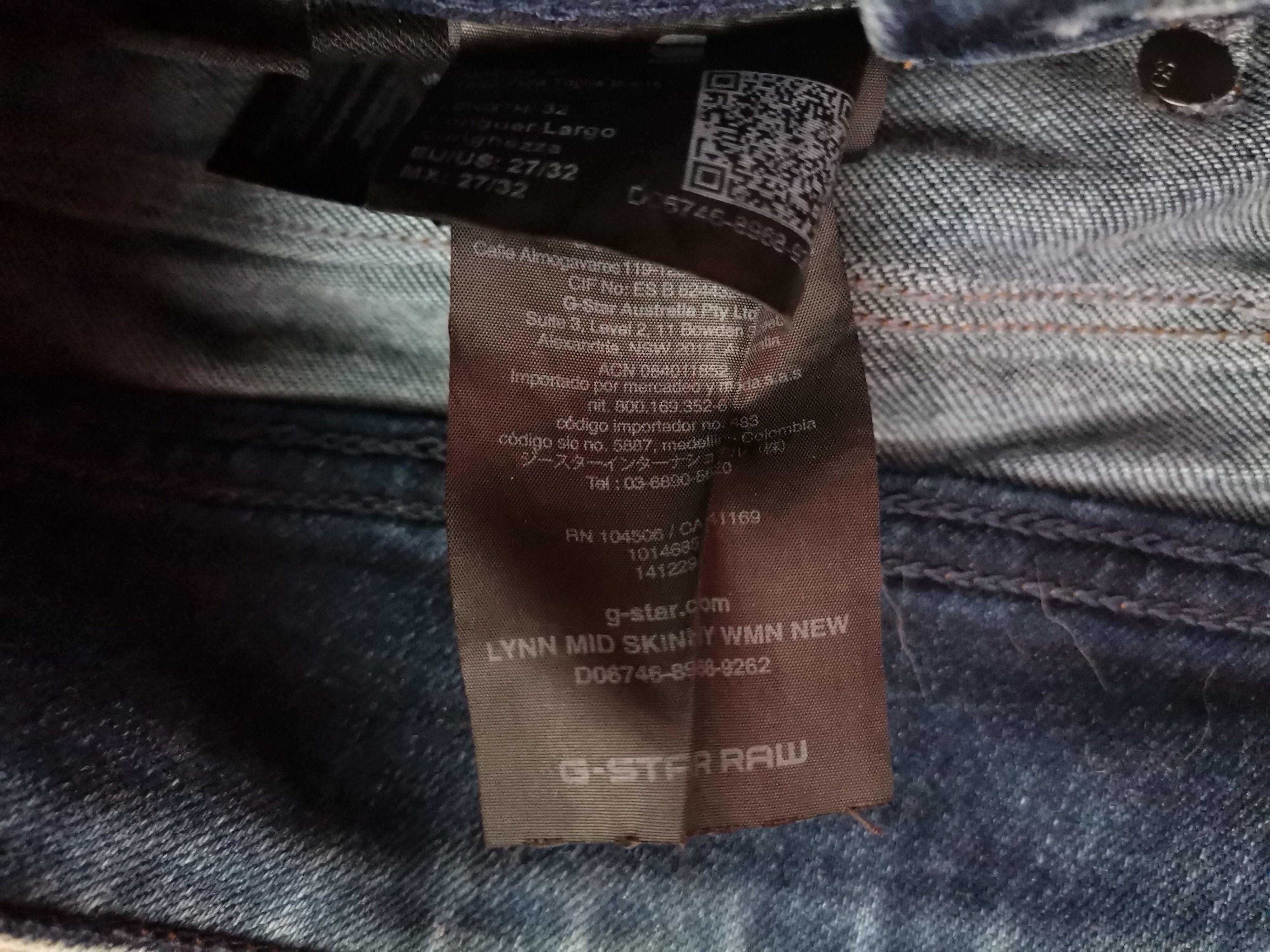 G-Star G-Star Raw Women's Distressed Jeans Size 27" / US 4 / IT 40 - 3 Thumbnail