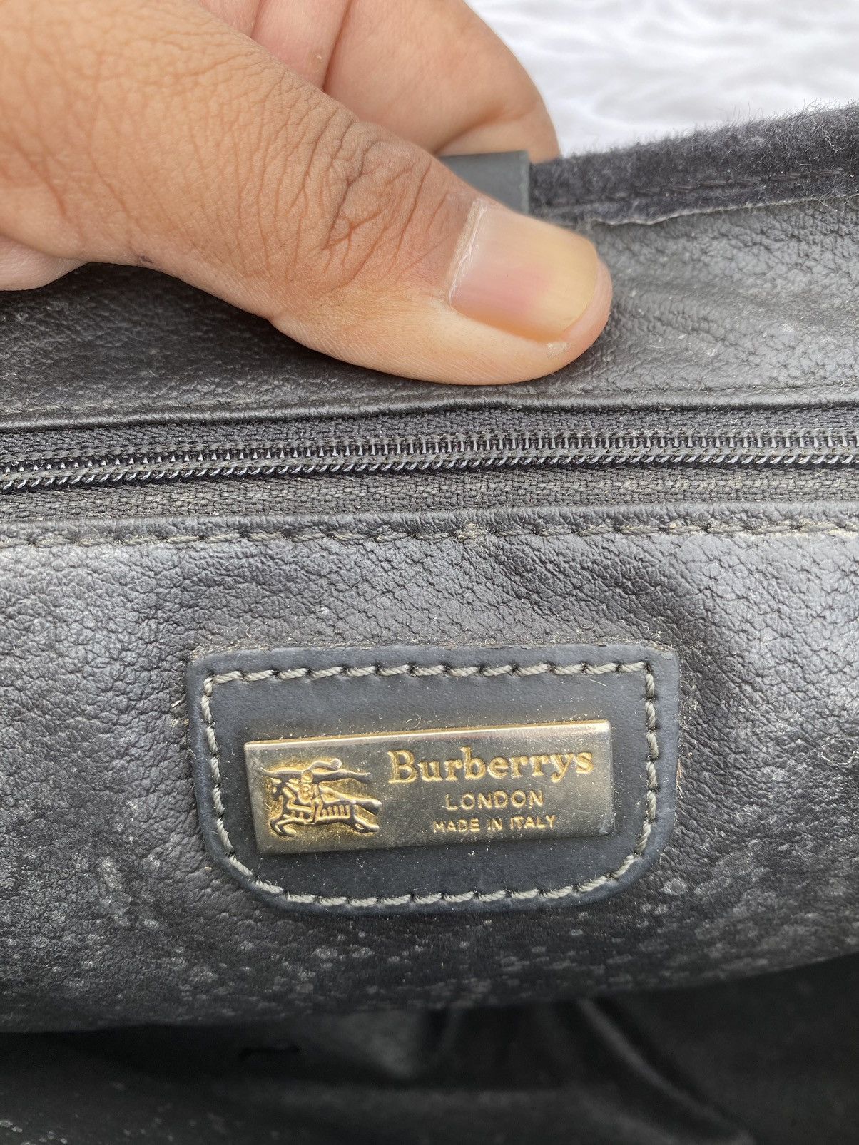 Burberry Rare Vintage 90s Burberry Nova Check Hand Bag Size ONE SIZE - 22 Thumbnail