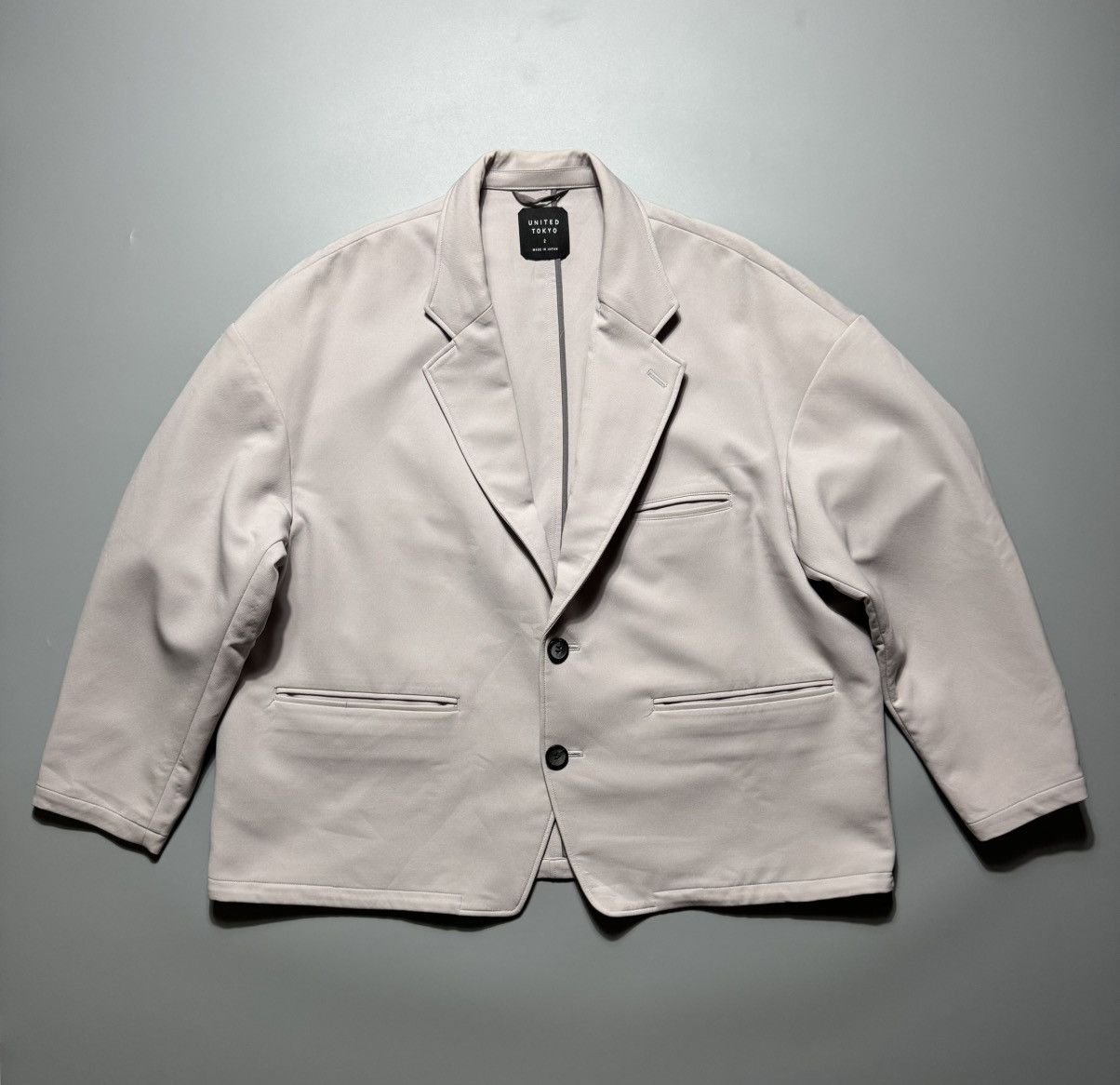 Japanese Brand United Tokyo - Purple Blazer Size 40L - 4 Thumbnail