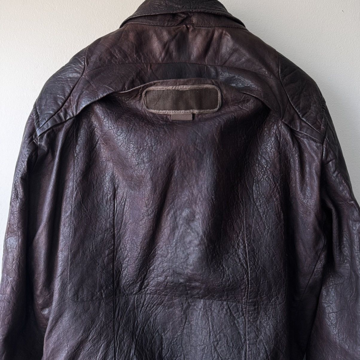 Rick Owens Rick Owens FW2008 Dust Hammered Lamb Leather Bruiser Jacket Size US M / EU 48-50 / 2 - 9 Thumbnail