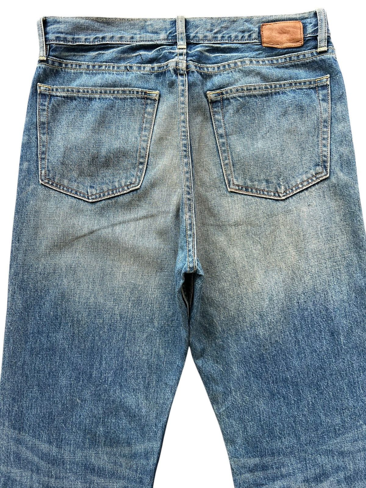 Gap Vintage Gap Wide Baggy Denim Jeans 35x32.5 Size US 35 - 5 Thumbnail