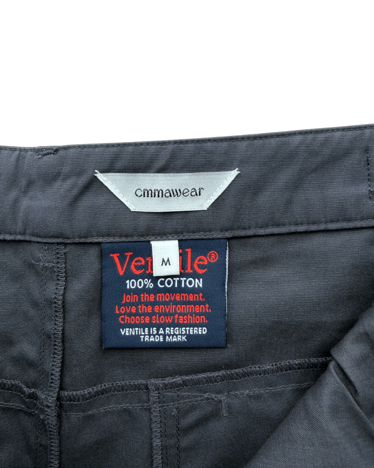 CMMAWEAR Cmmawear Charcoal Articulated Cargo Pants Size US 32 / EU 48 - 6 Thumbnail