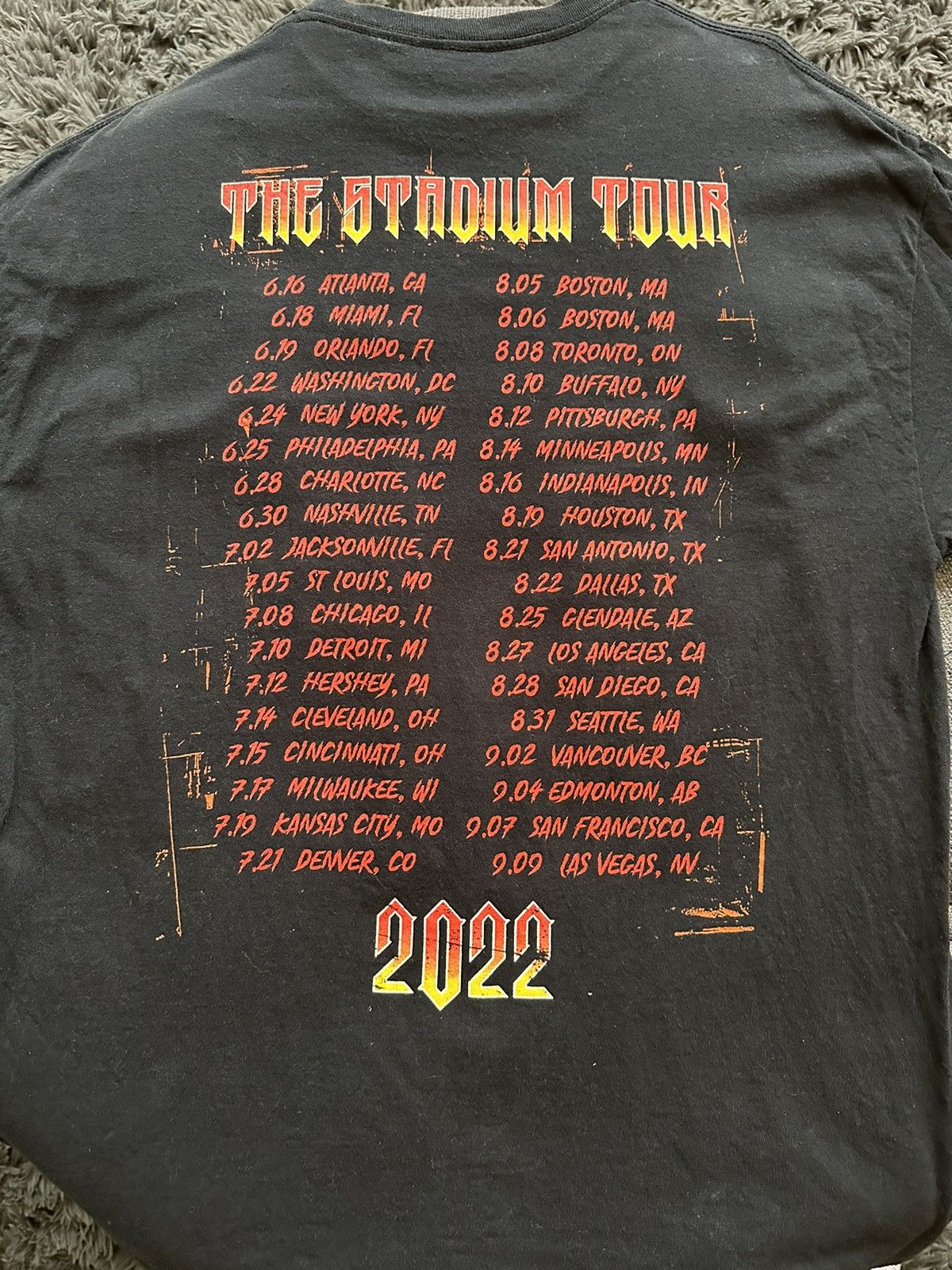 Band Tees The Stadium Tour Tee Size US XL / EU 56 / 4 - 5 Thumbnail