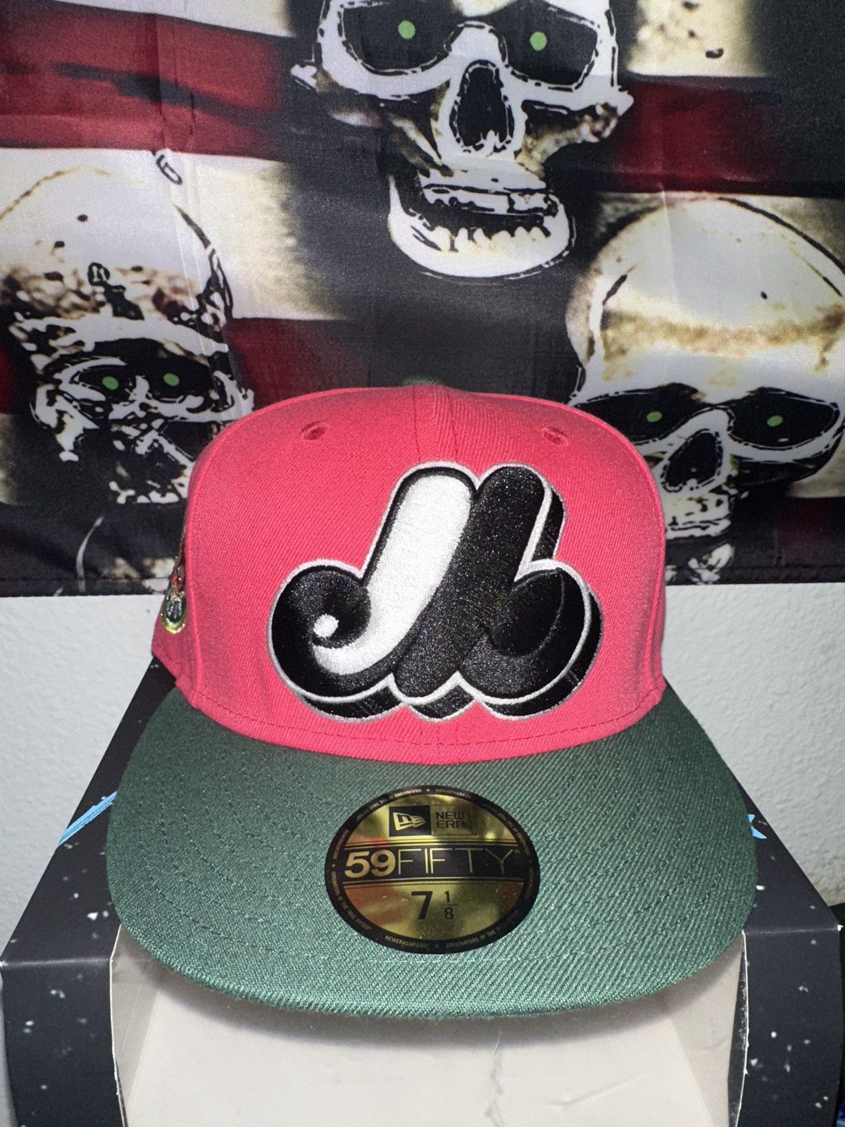 Hat Club × New Era 71/8 Hatclub Montreal Expos Cooperstown Fitted Hat Size ONE SIZE - 1 Thumbnail