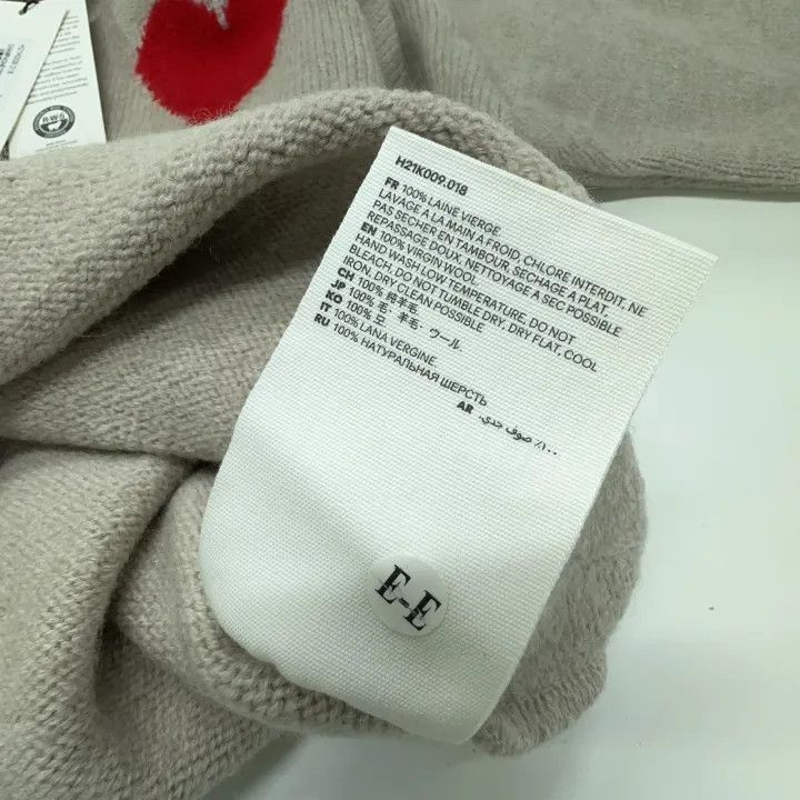 AMI AMIPARIS Heart Logo Wool Sweater -2507 Size US M / EU 48-50 / 2 - 8 Thumbnail