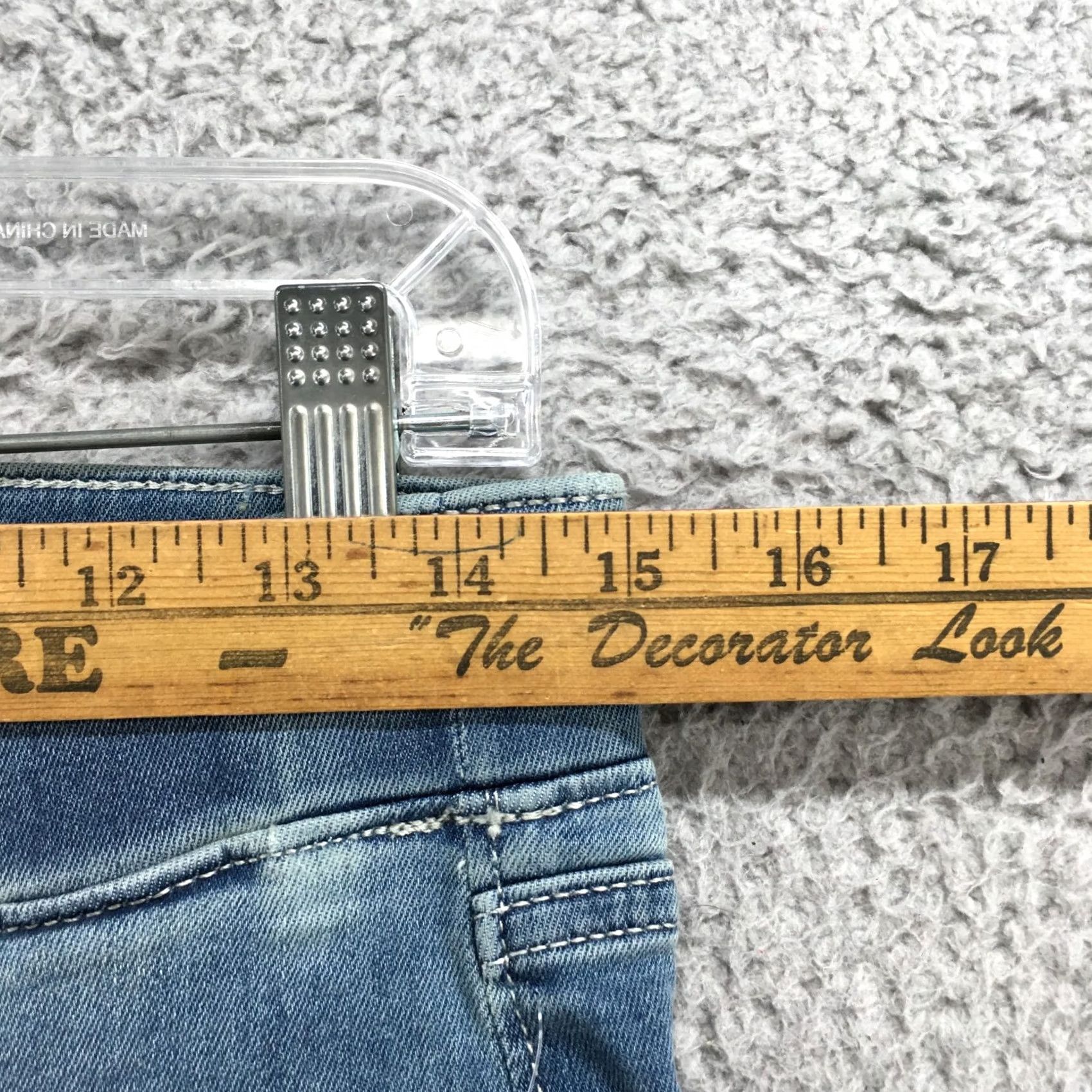 Essentials Amazon Essentials Jeans Womens 6 Short Blue Denim Mid Rise Jeggings Size 28" / US 6 / IT 42 - 5 Thumbnail