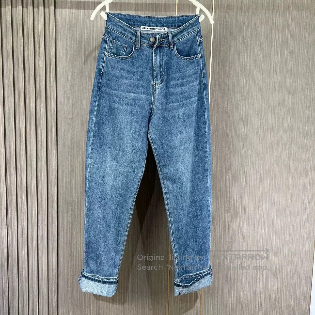 Alexander Wang Alexander Wang Rhinestone Jeans. Size 35" - 2 Thumbnail