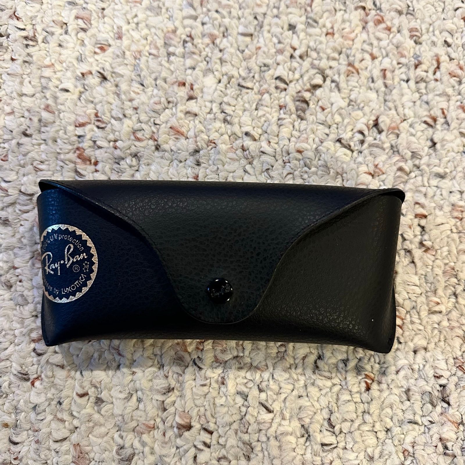 RayBan Ray ban Leather Universal Soft Sunglasses Case Black Travel Size ONE SIZE - 6 Thumbnail