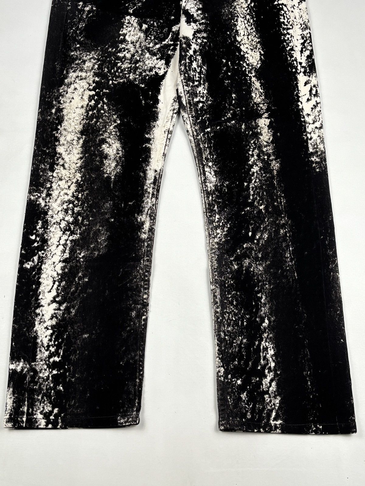Alexander McQueen F/W 2014 Velvet AOP Skinny fit Jeans Size US 33 - 4 Thumbnail