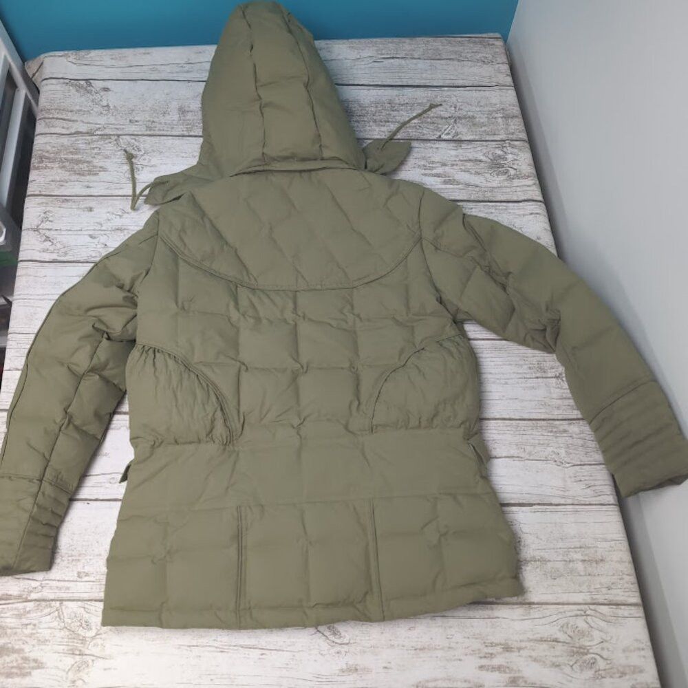 Oakley Oakley Women's Quilted Puffer Snow Winter Parka Light Olive Size M / US 6-8 / IT 42-44 - 7 Thumbnail