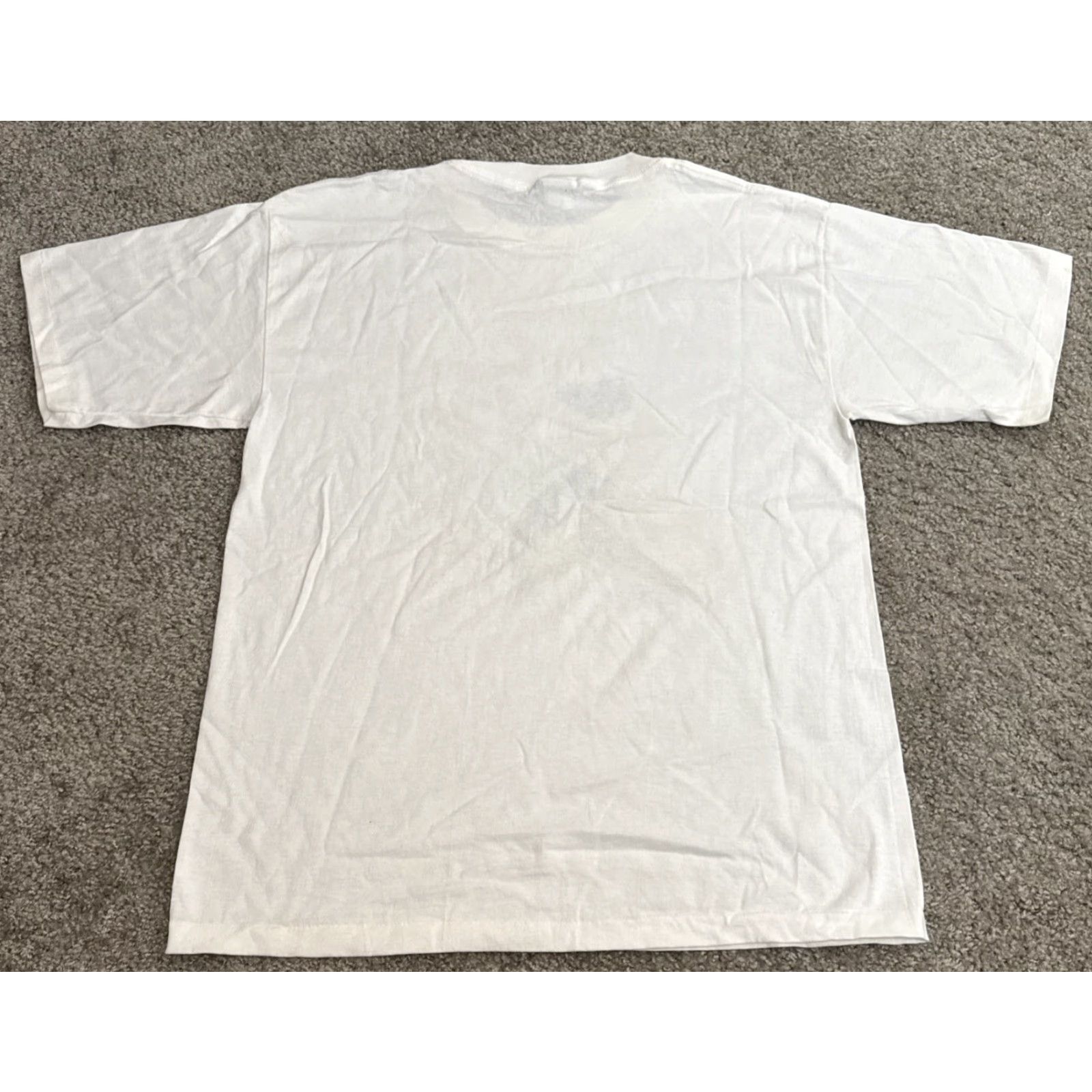 Vintage VINTAGE Elvis Presley Diamond Dust Music White T-Shirt Large Glitter Mens Size US L / EU 52-54 / 3 - 7 Thumbnail