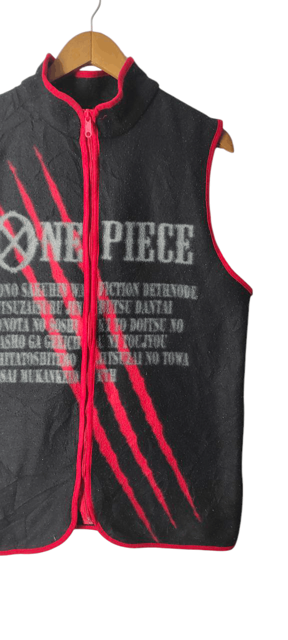 One Piece ONE PIECE ANIME SLEEVLESS REDHAIR PIRATE JACKET Size US M / EU 48-50 / 2 - 2 Thumbnail