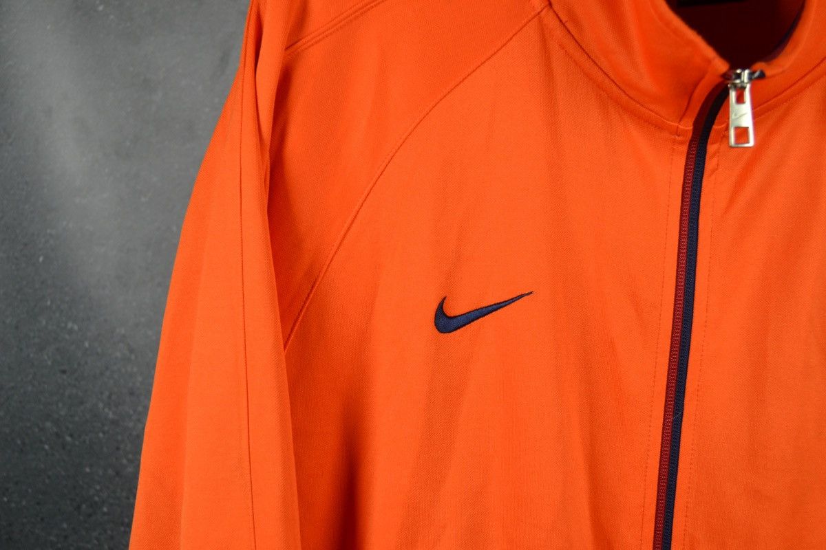 Nike FC Barcelona vintage Nike soccer track jacket orange Size US XL / EU 56 / 4 - 5 Thumbnail