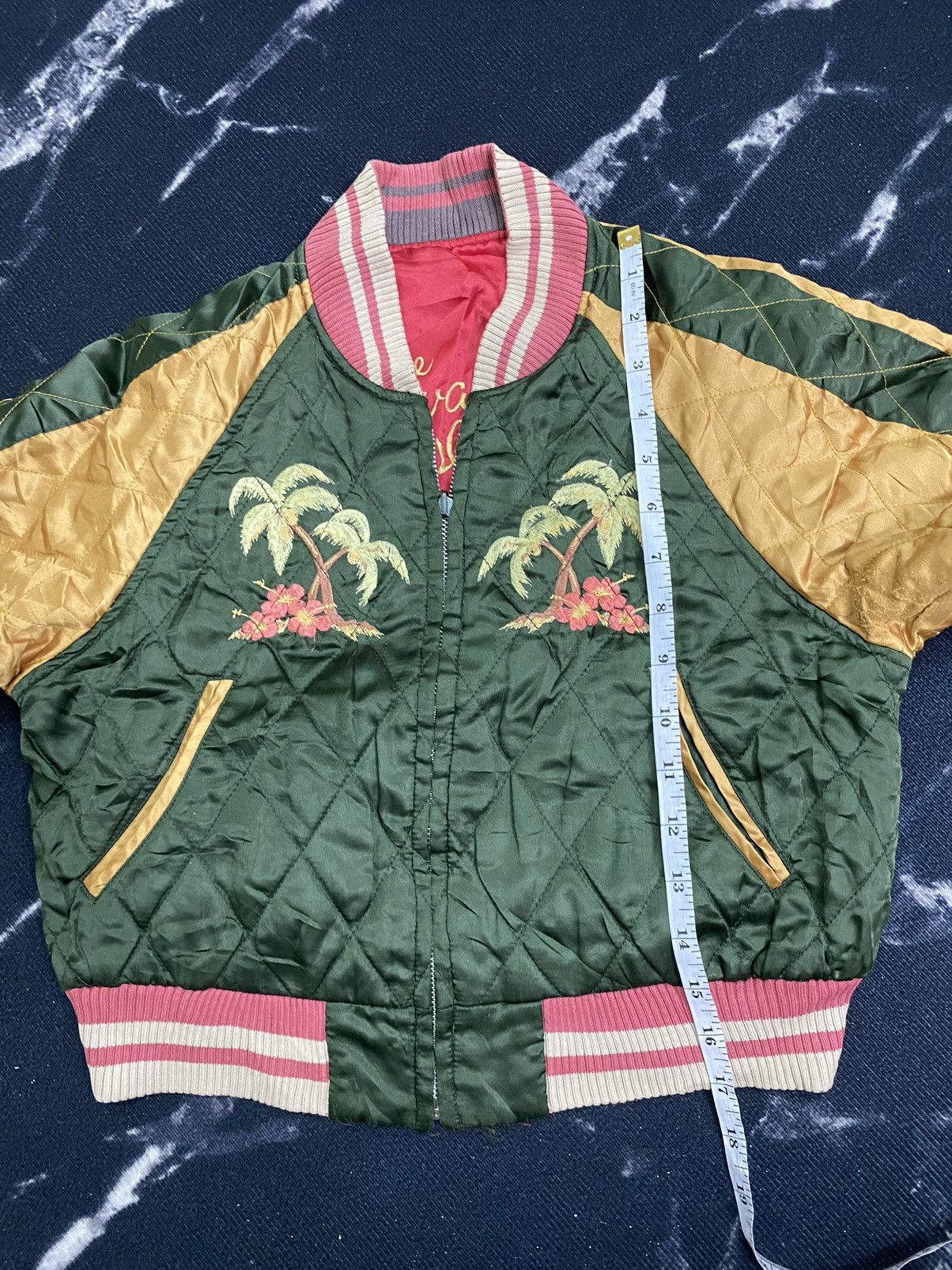 Japanese Brand Kids sukajan hawaii jacket Size US XXS / EU 40 - 6 Thumbnail