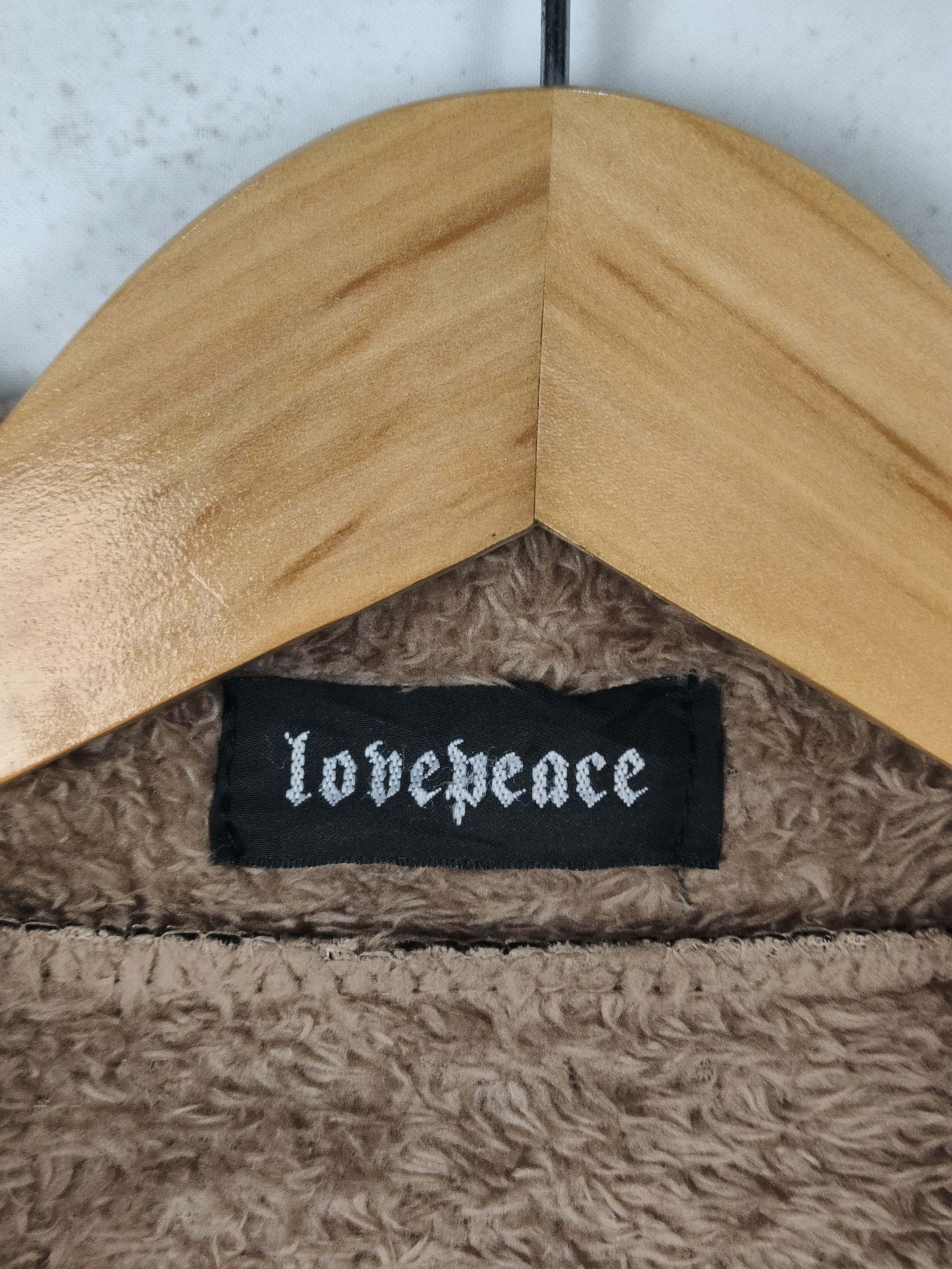 Seditionaries Lovepeace faux-suede jacket with faux-fur lining punk-style Size US L / EU 52-54 / 3 - 3 Thumbnail