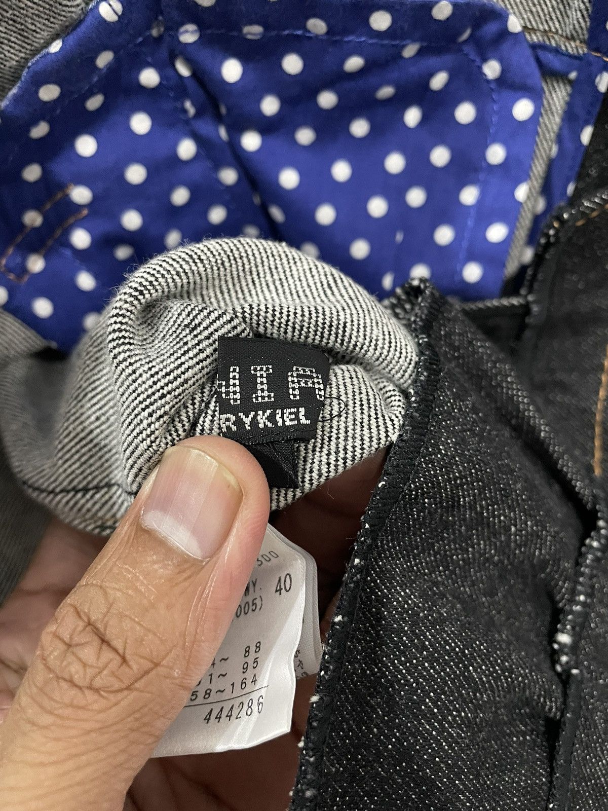 Sonia Rykiel SONIA RYKIEL INDIGO DENIM JACKET Size M / US 6-8 / IT 42-44 - 7 Thumbnail
