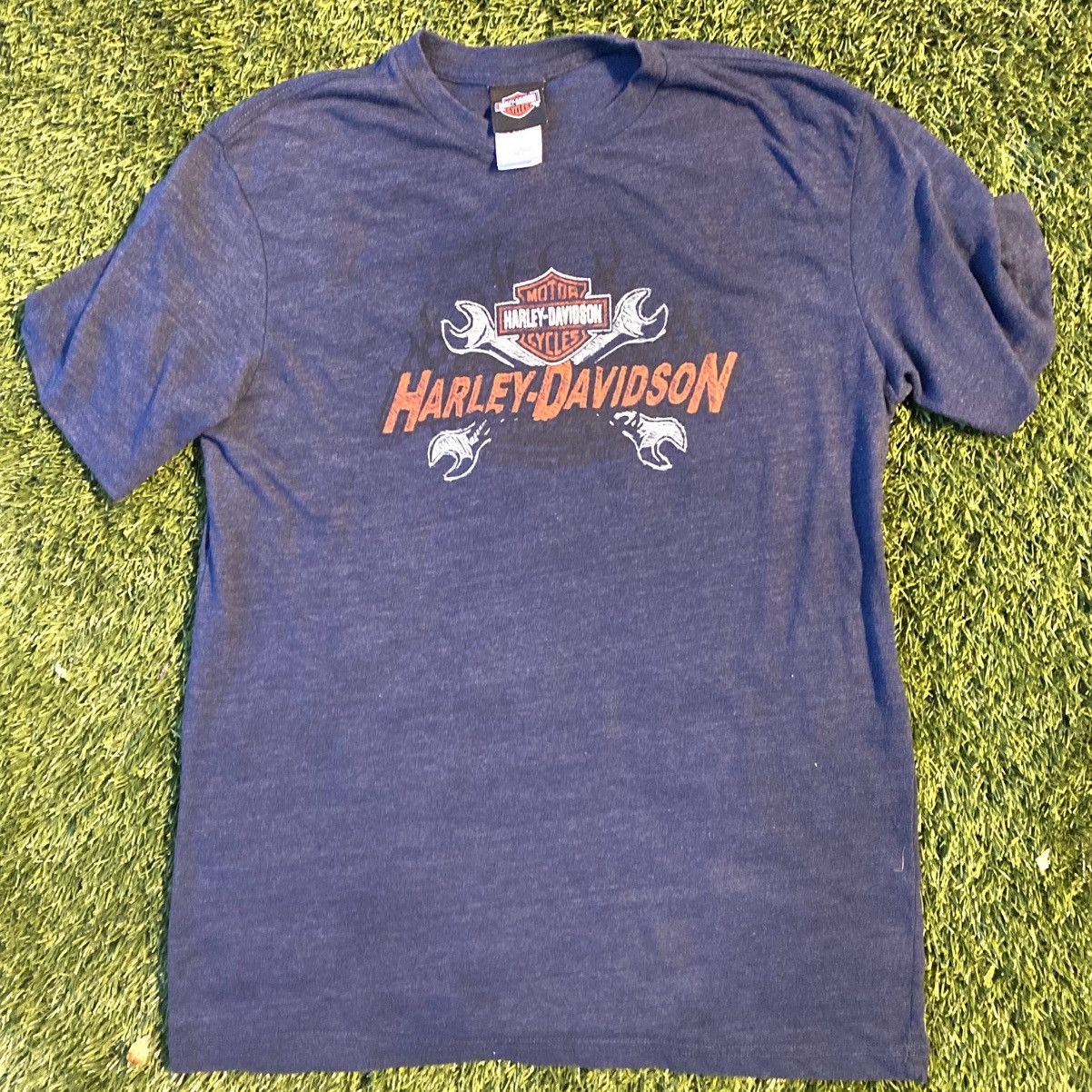 Harley Davidson Vintage 90s Harley Davidson “Republic” T-Shirt Size US XL / EU 56 / 4 - 1 Thumbnail