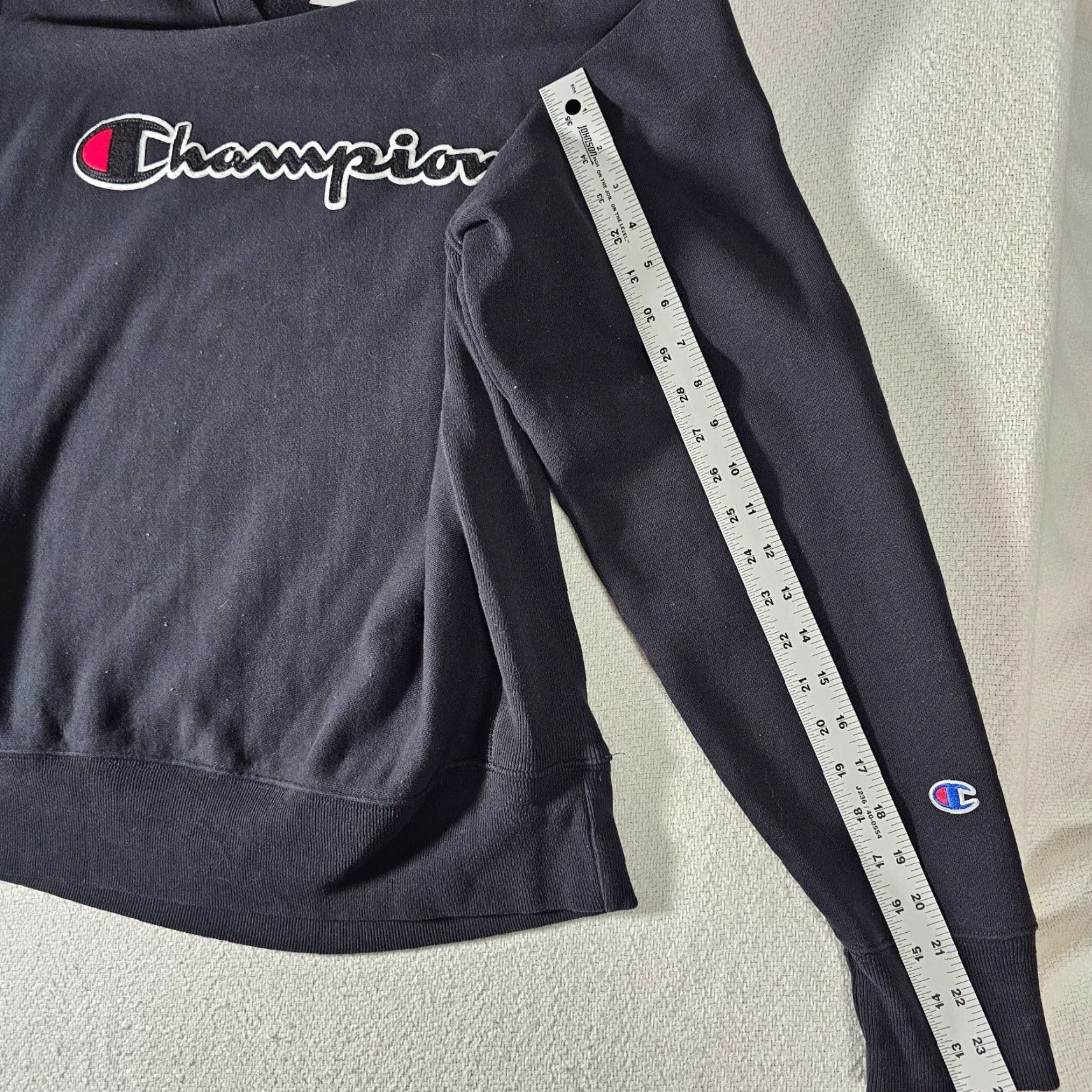 Champion VINTAGE Champion Reverse Weave Sweatshirt Adult L Black 1990s Mens Size US L / EU 52-54 / 3 - 7 Thumbnail