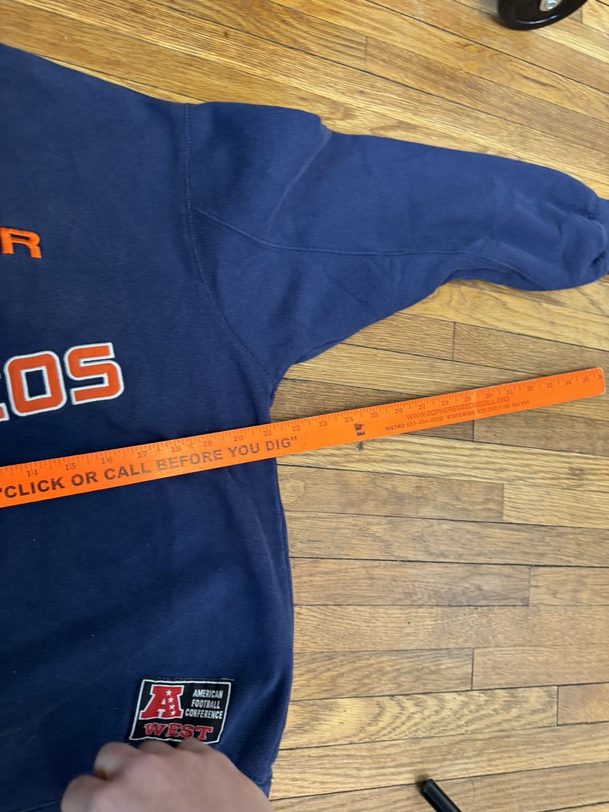 NFL × Vintage Vintage Denver Broncos Sweatshirt Size US L / EU 52-54 / 3 - 8 Thumbnail