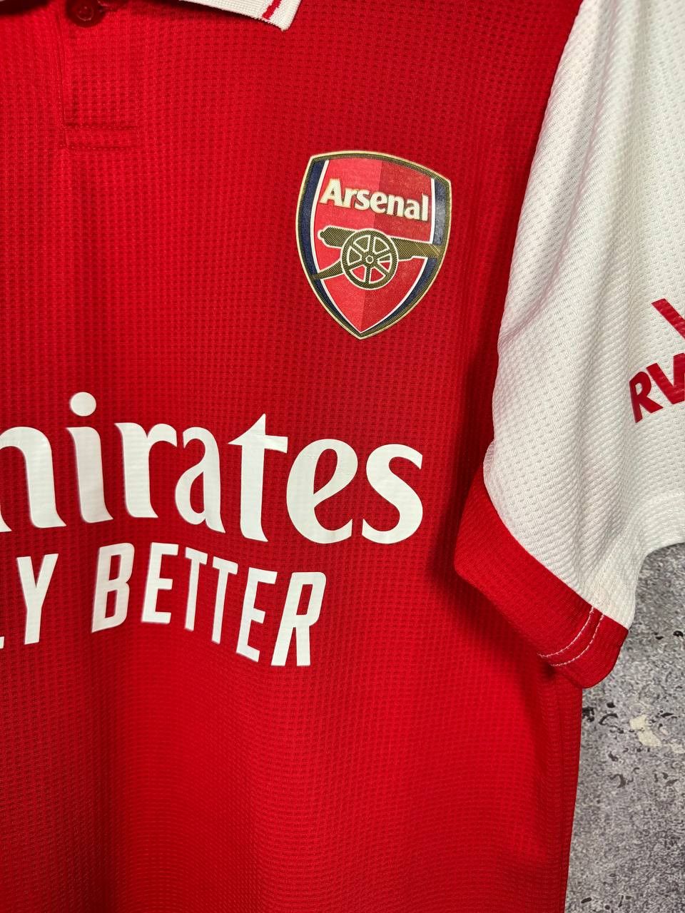 Other Vintage Arsenal 2022/23 Fan Soccer Jersey Blokcore Large Size US L / EU 52-54 / 3 - 6 Thumbnail